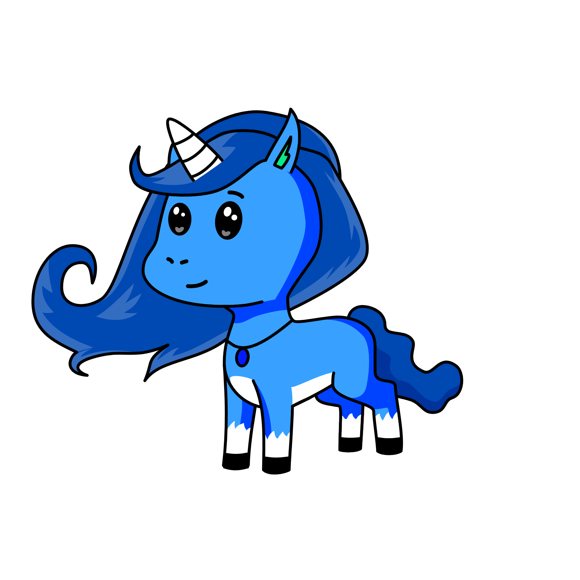 Pricilla, the unicorn