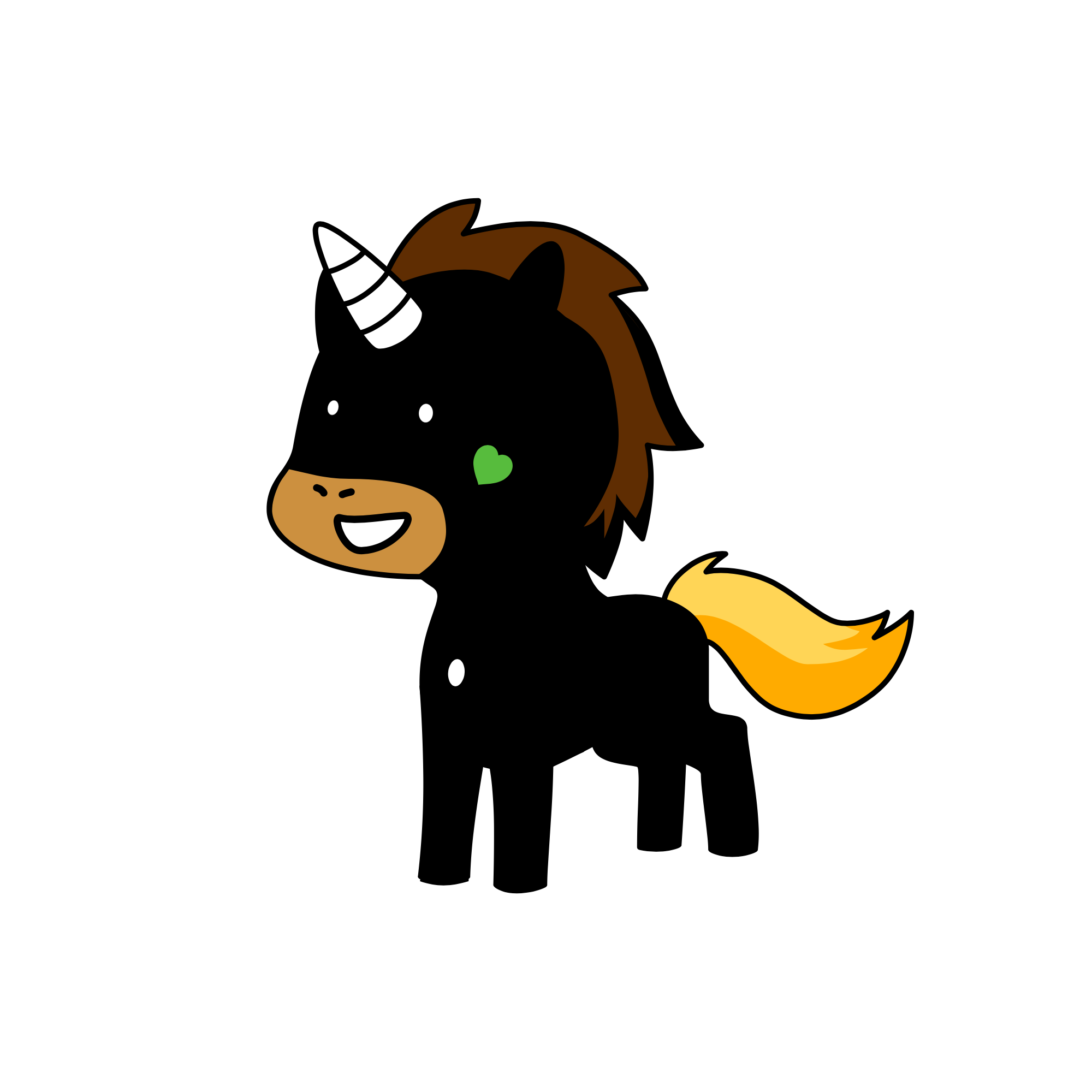 poop, the unicorn
