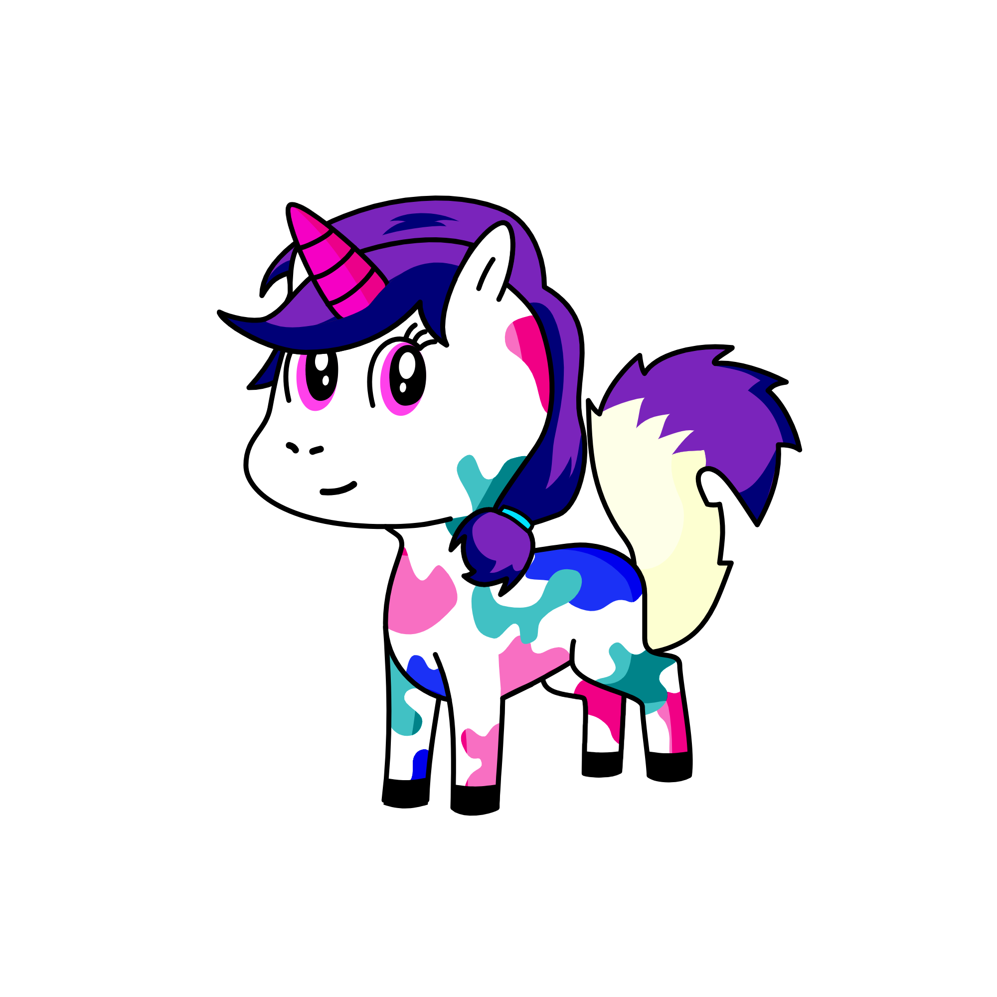 sister of color loss, the unicorn
