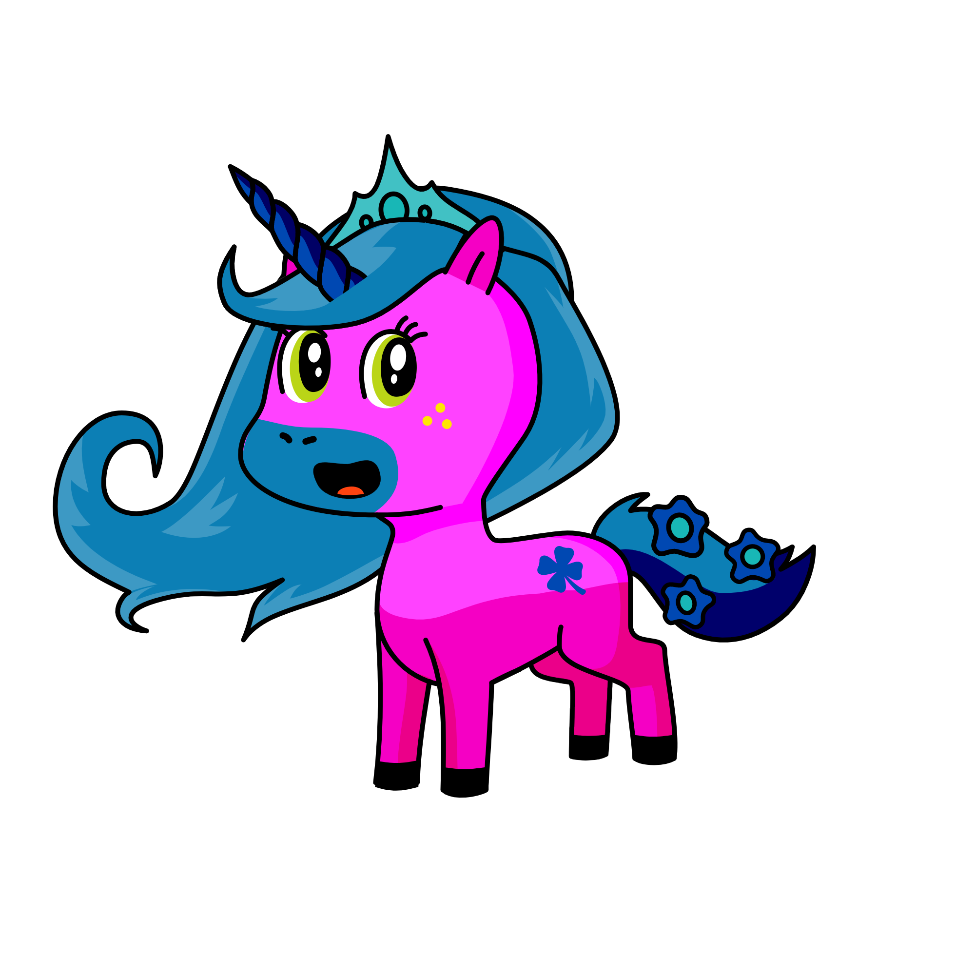 shamrock, the unicorn