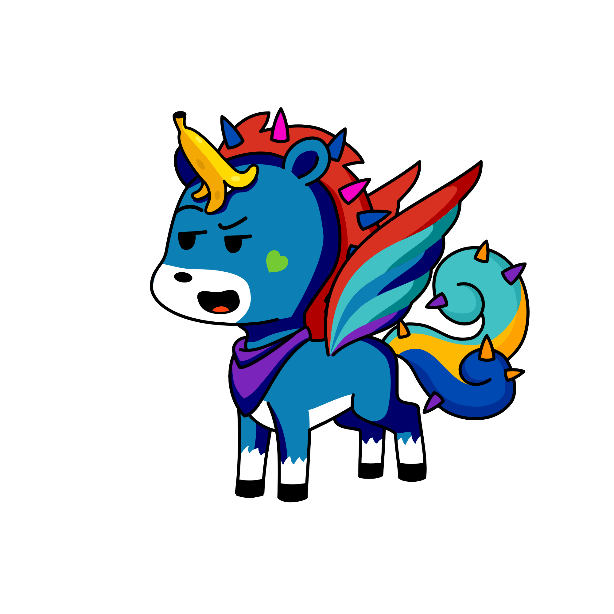 kookookangaroo, the unicorn