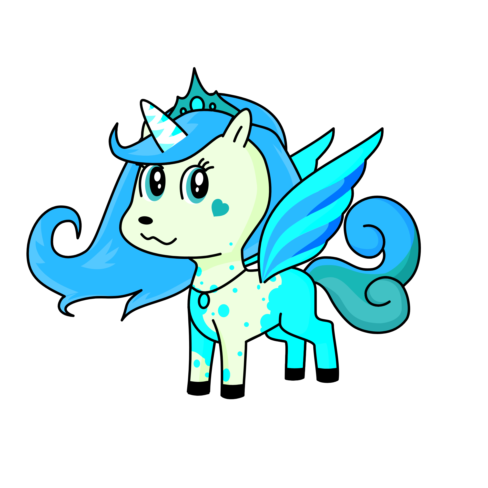 ice wing, the unicorn