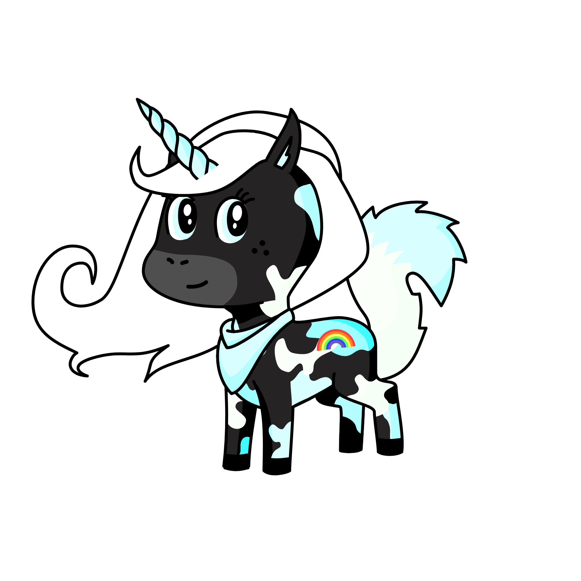 Hope, the unicorn