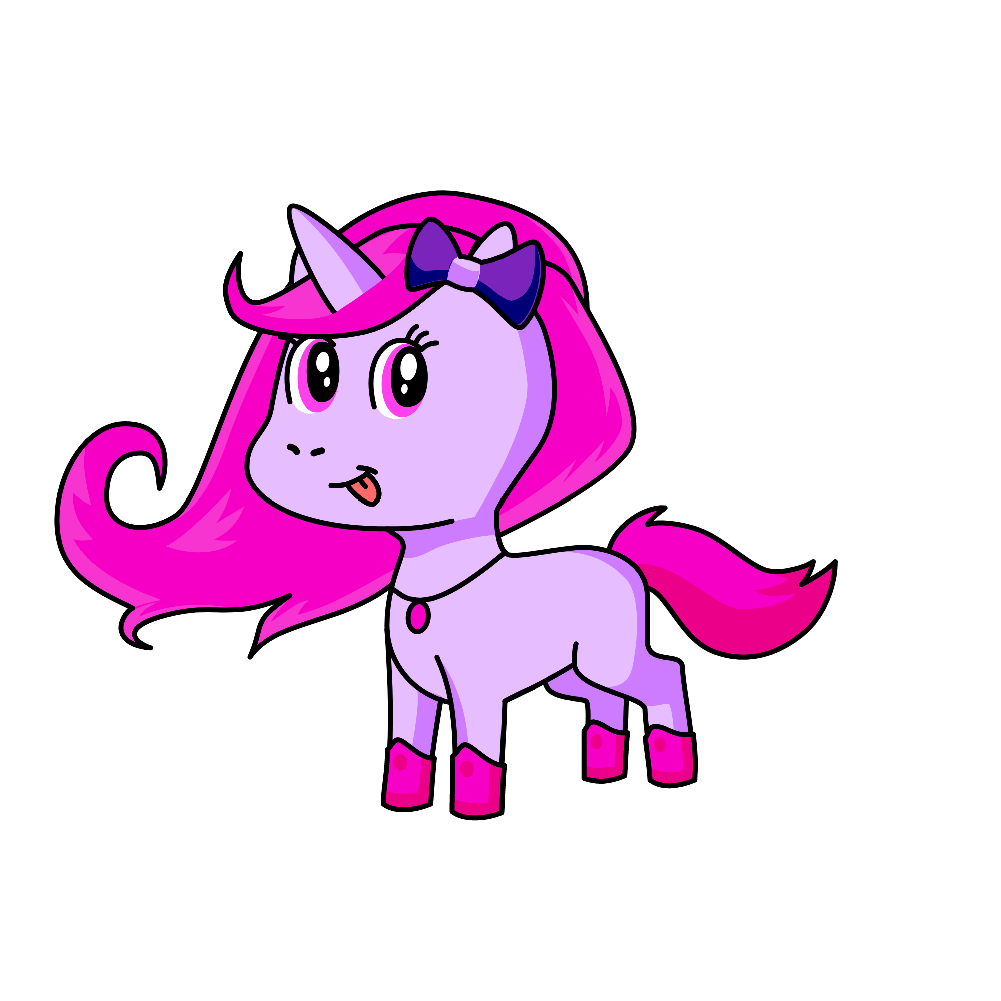 Pinky Pie, the unicorn