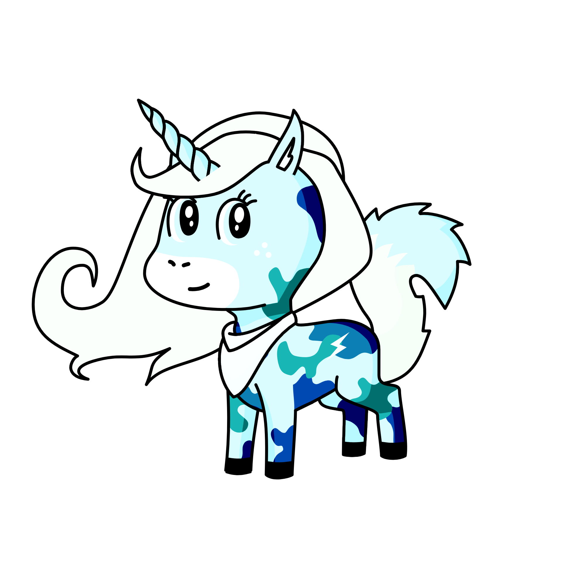 Snowflake, the unicorn