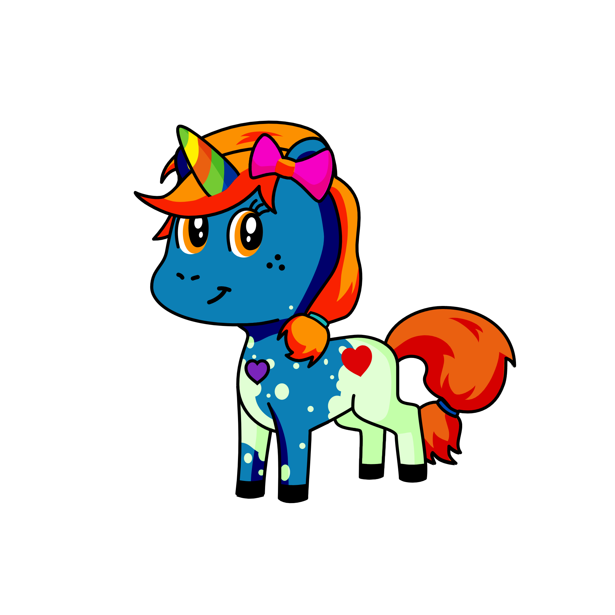 Jewel honey blossem, the unicorn
