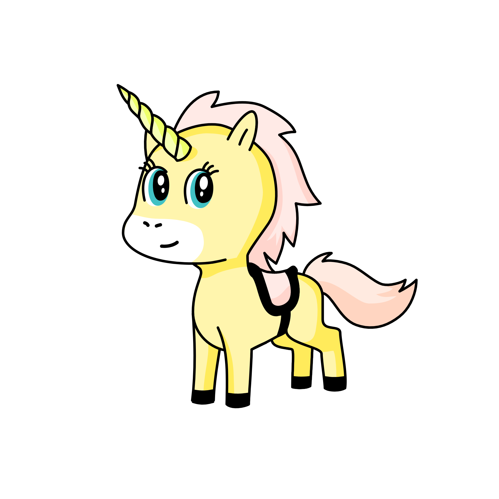 Blender, the unicorn