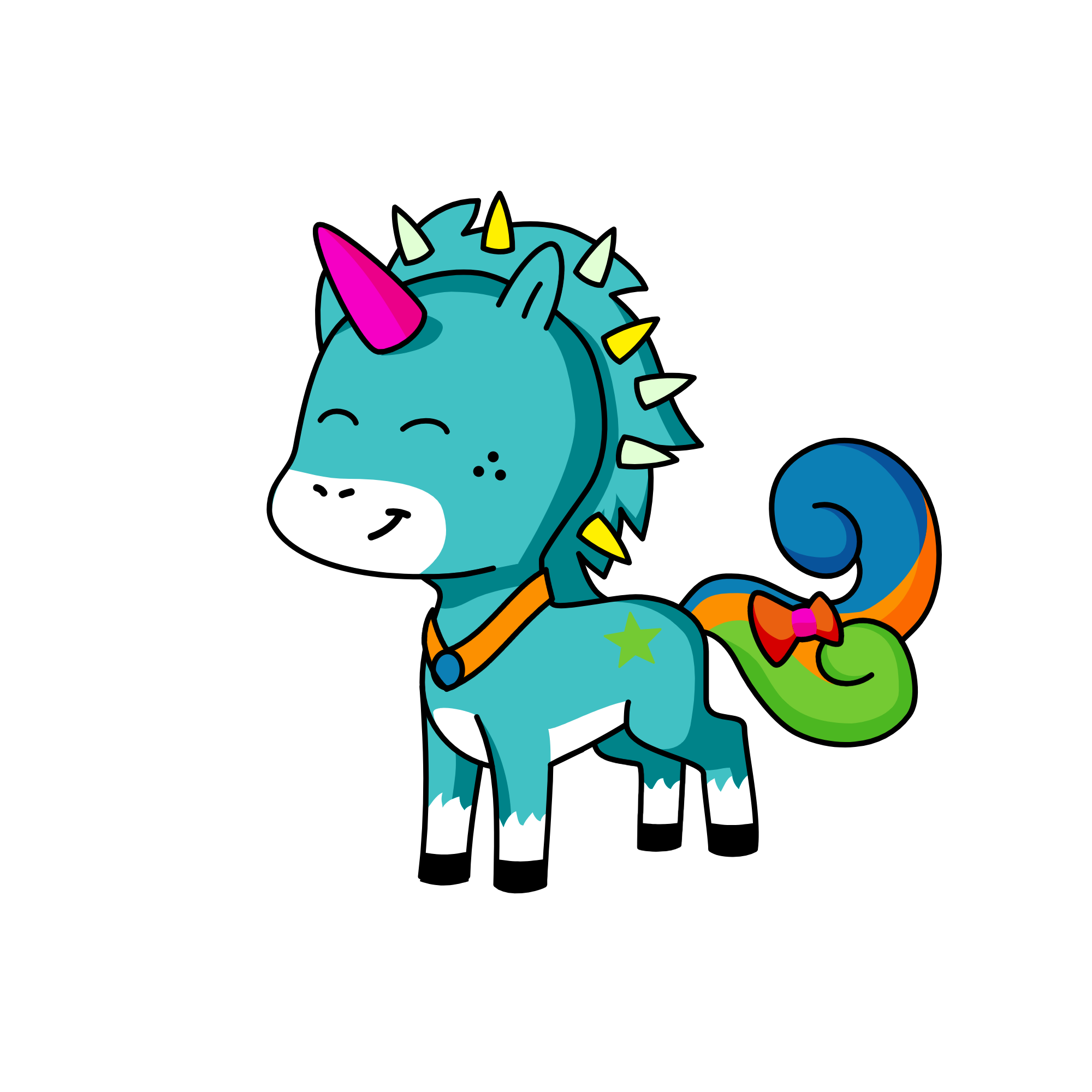 Sophia, the unicorn