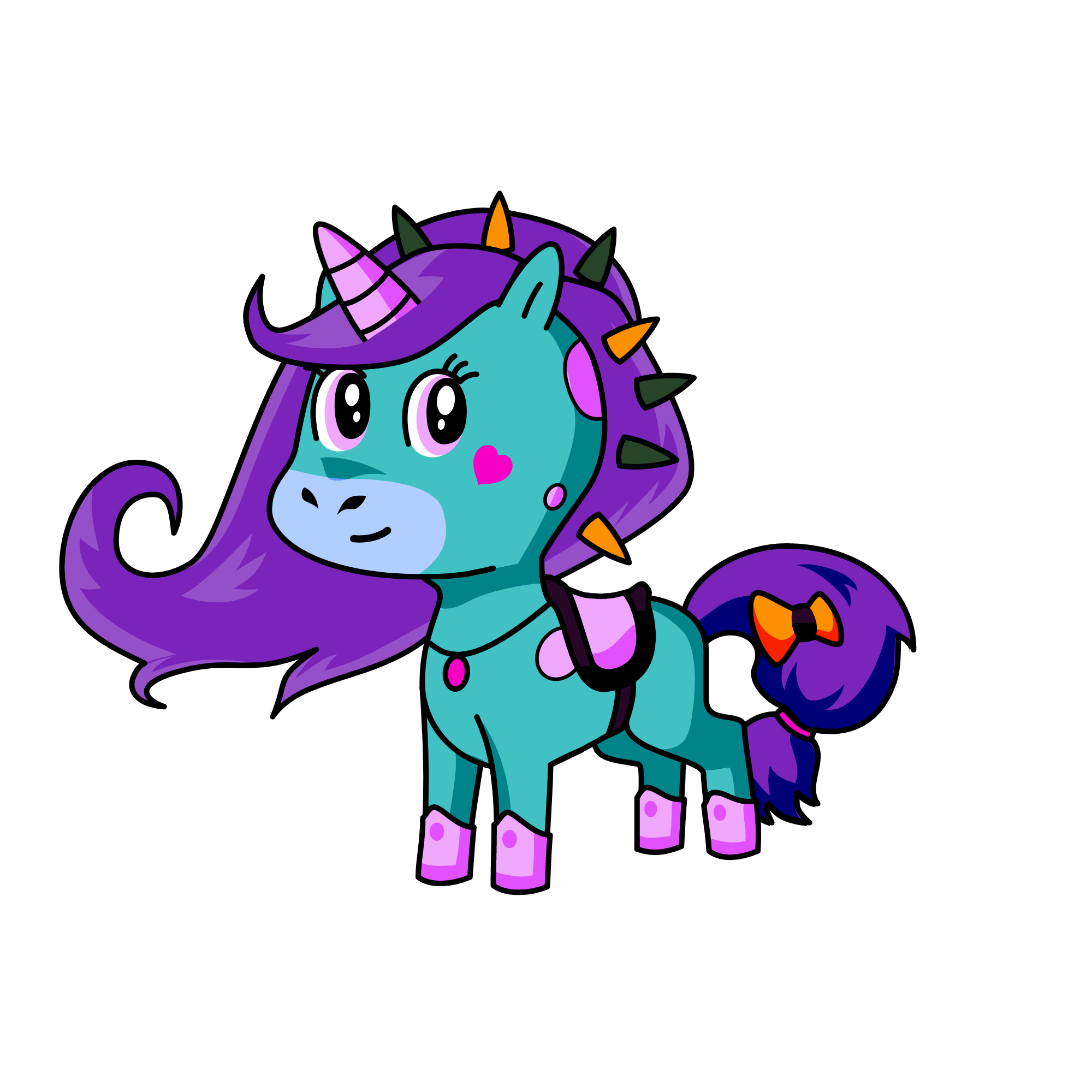 Sky, the unicorn