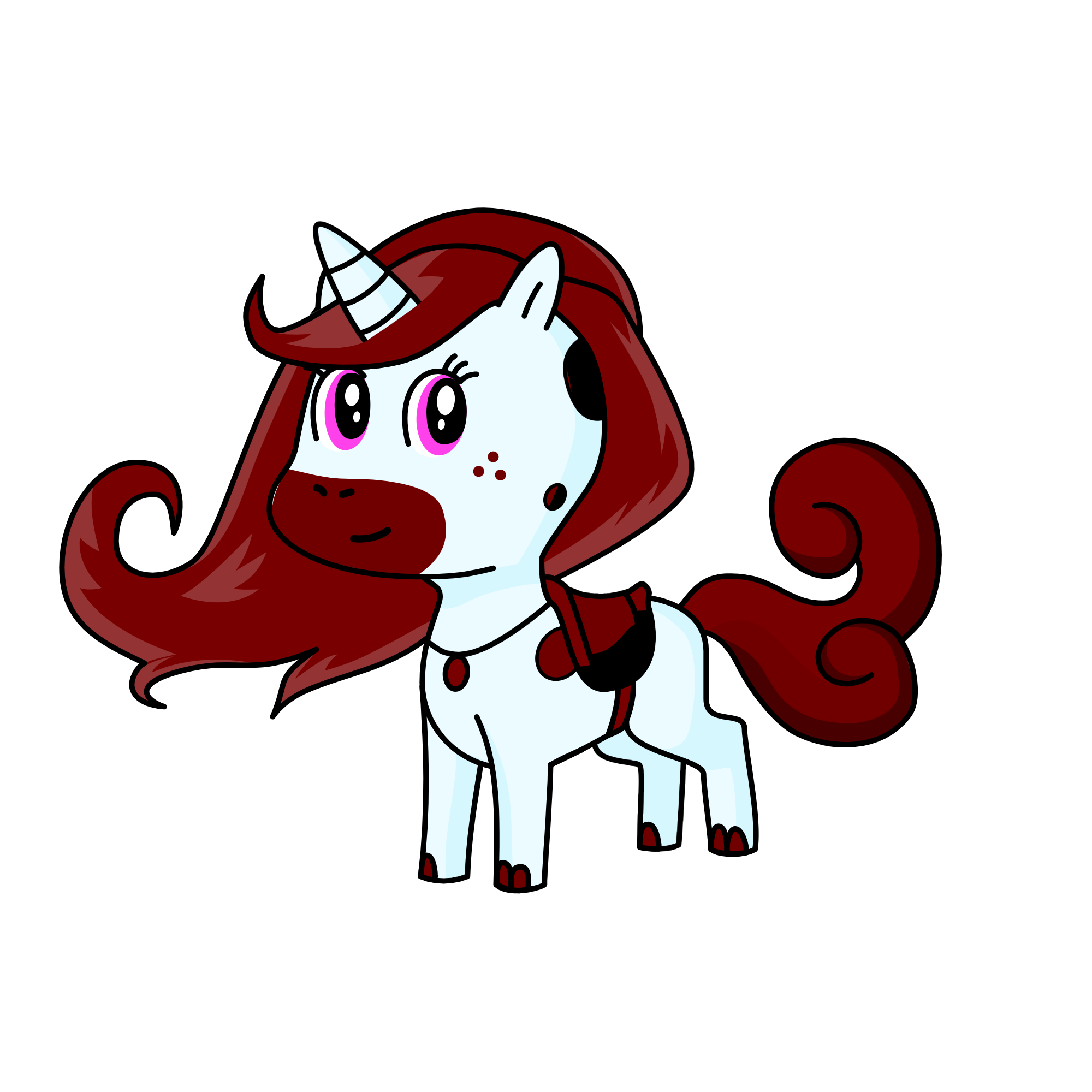 Mint Chocolate Chip , the unicorn