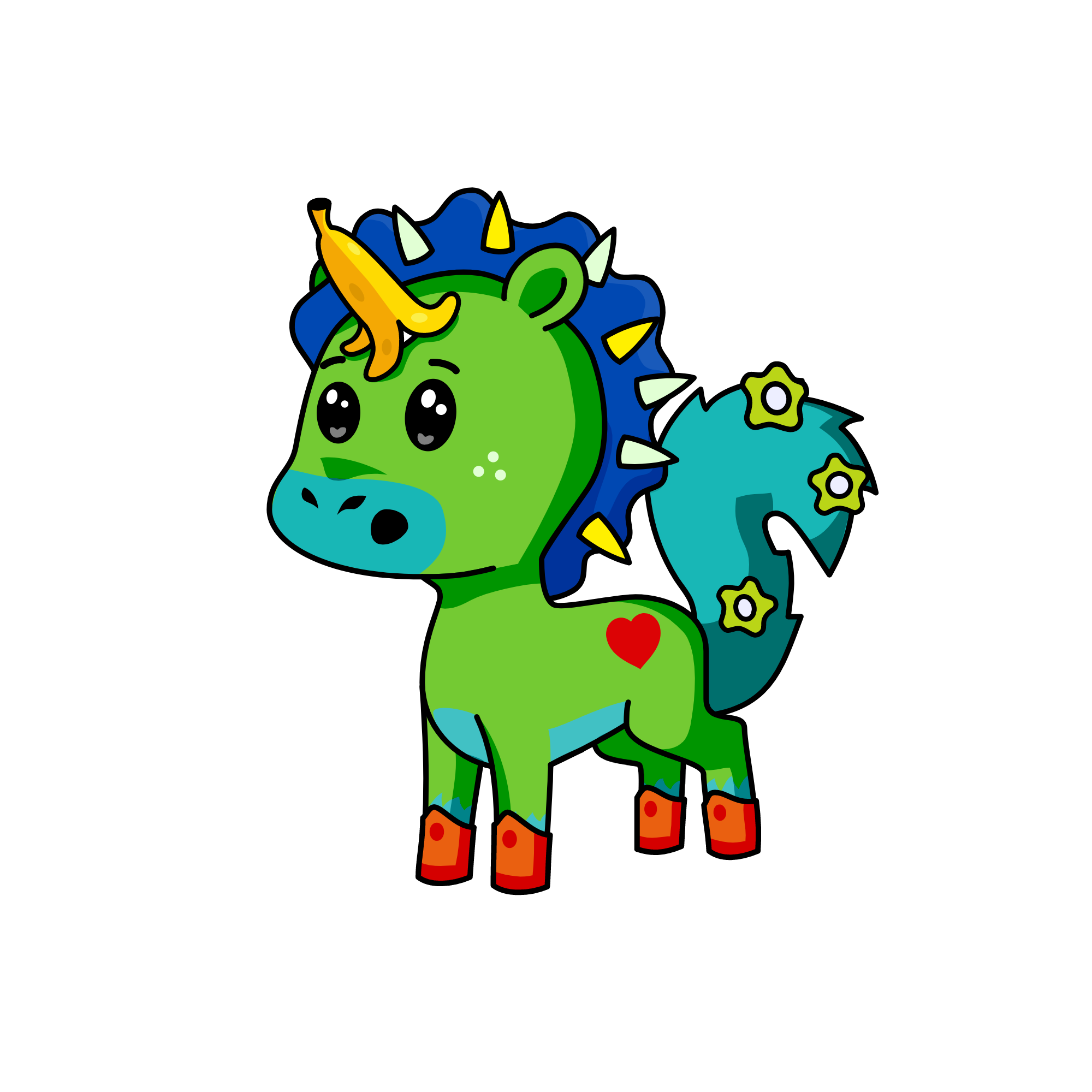 DO YOU LIKE MY UNICORN?, the unicorn