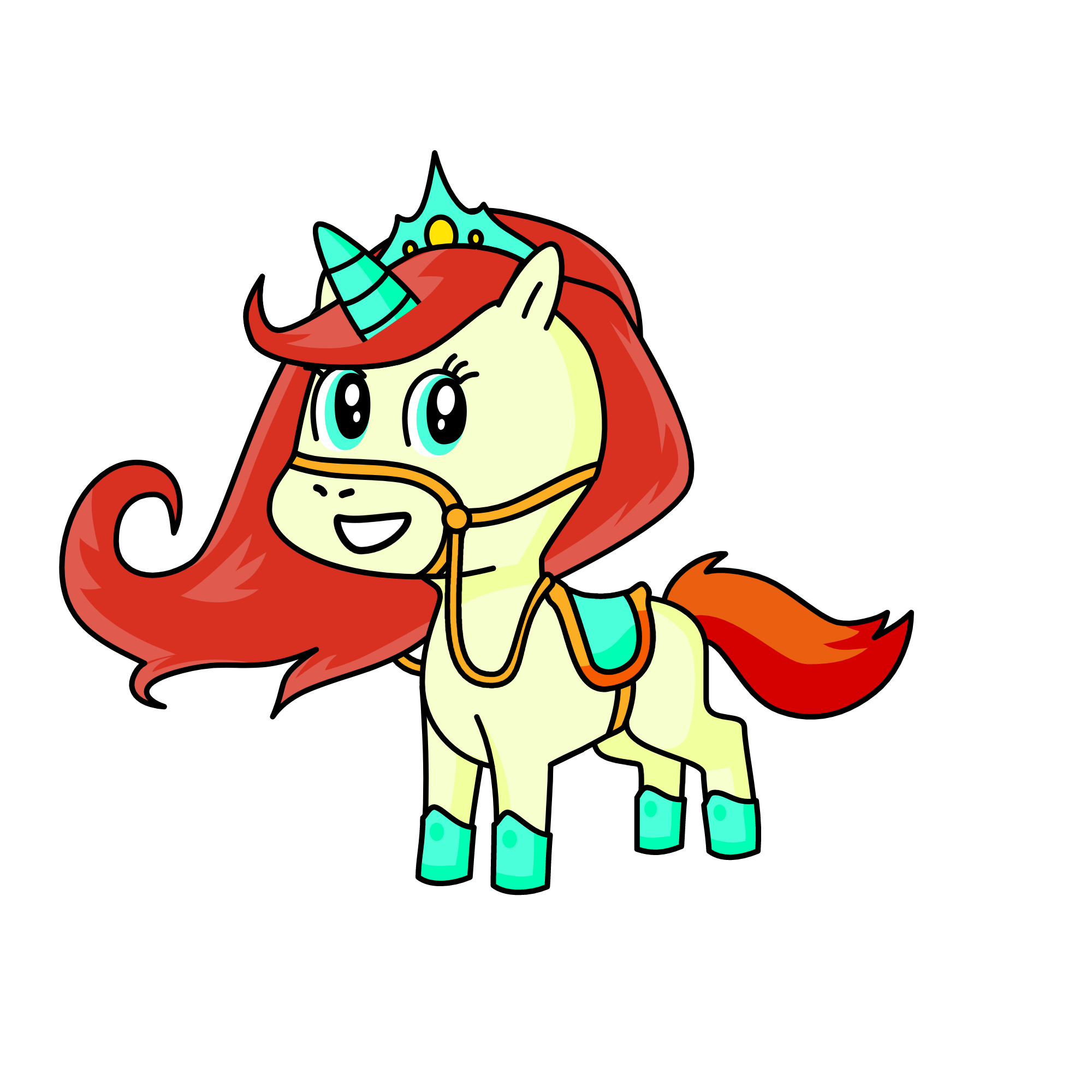 Ariel, the unicorn