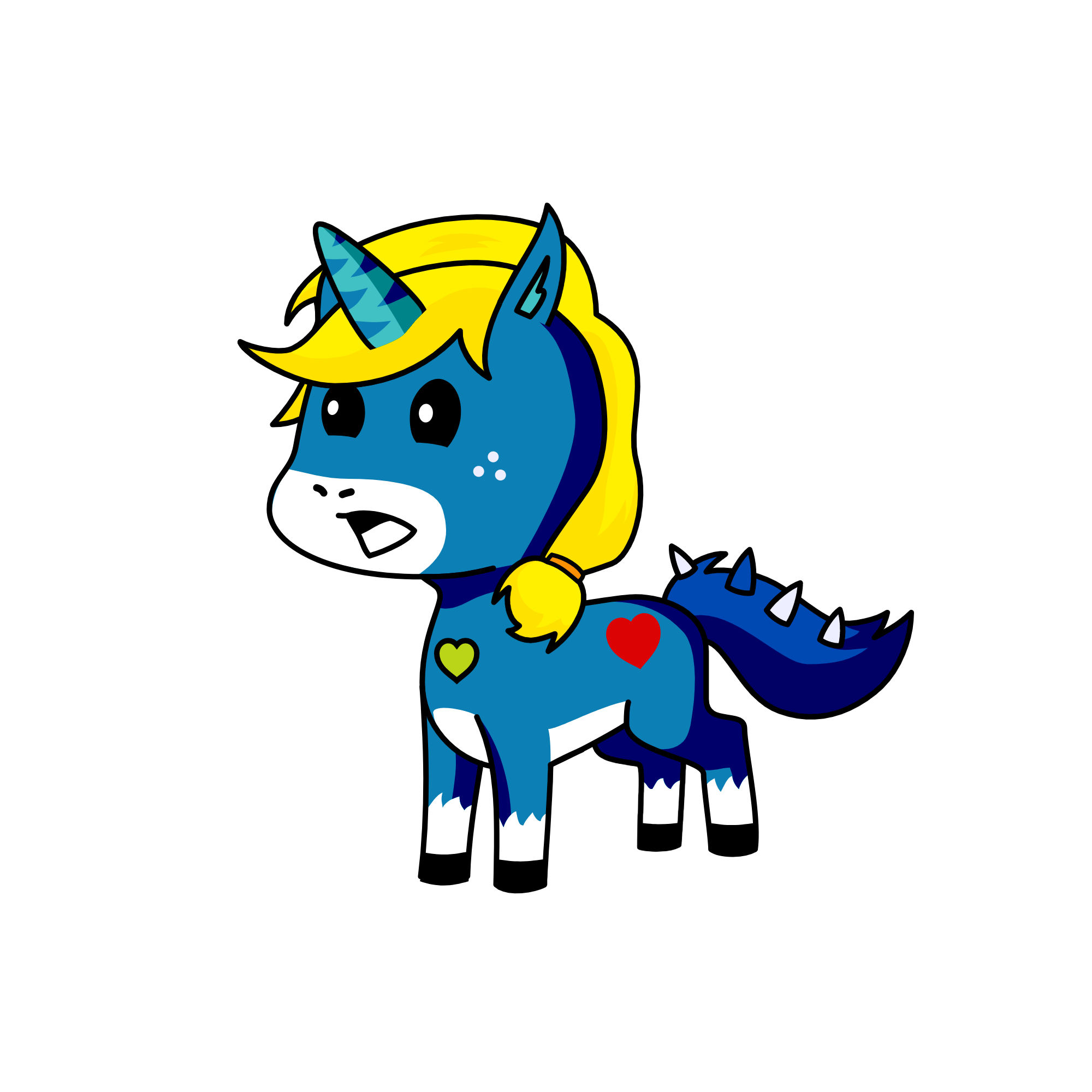 my friend, the unicorn