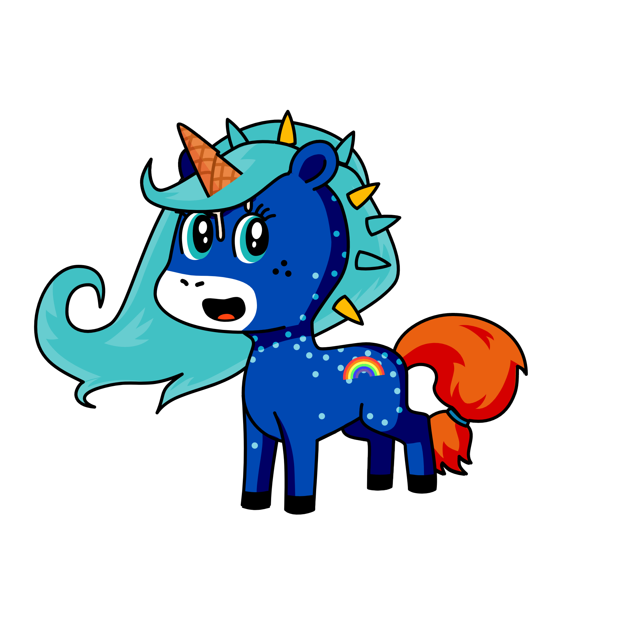 k, the unicorn