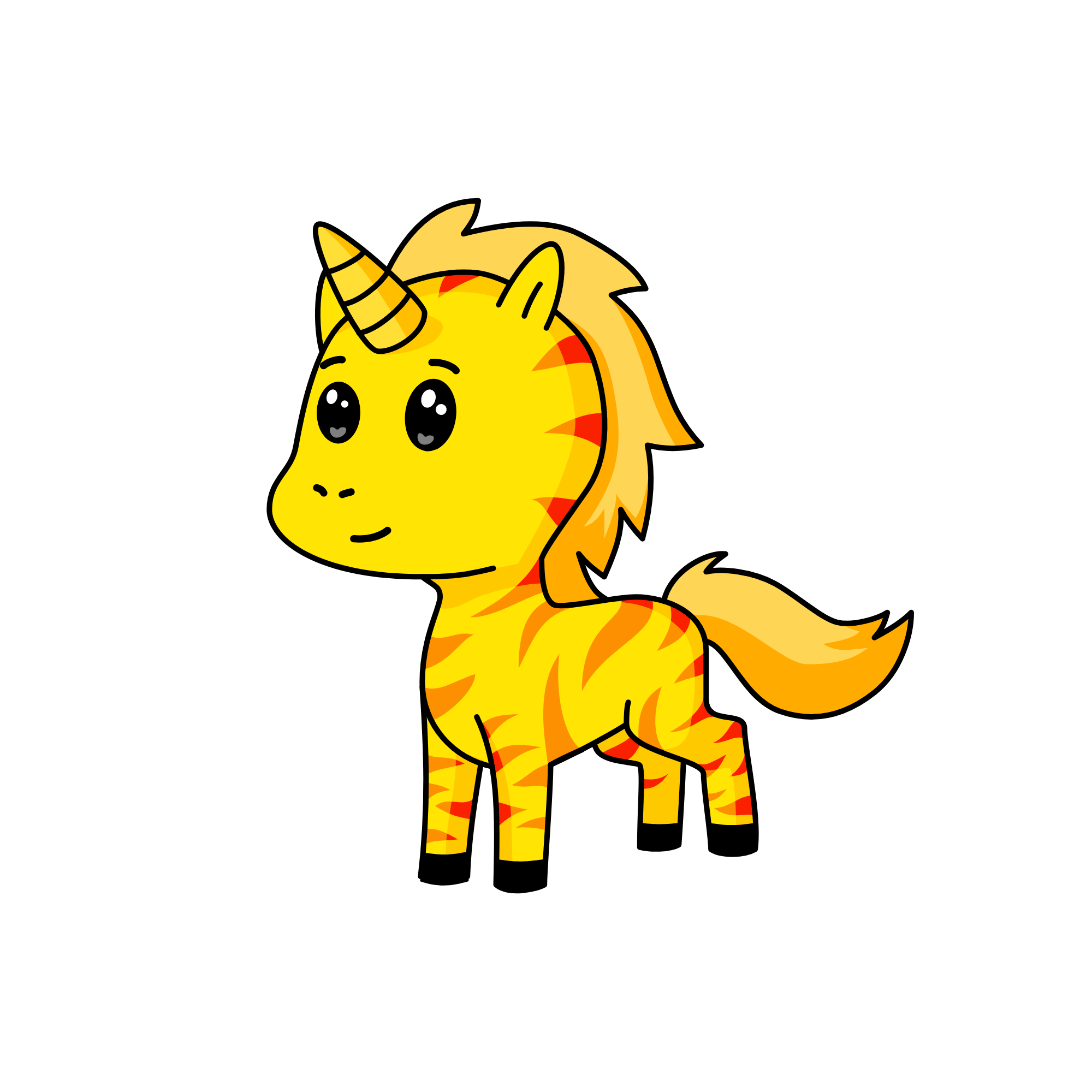 Tiger, the unicorn