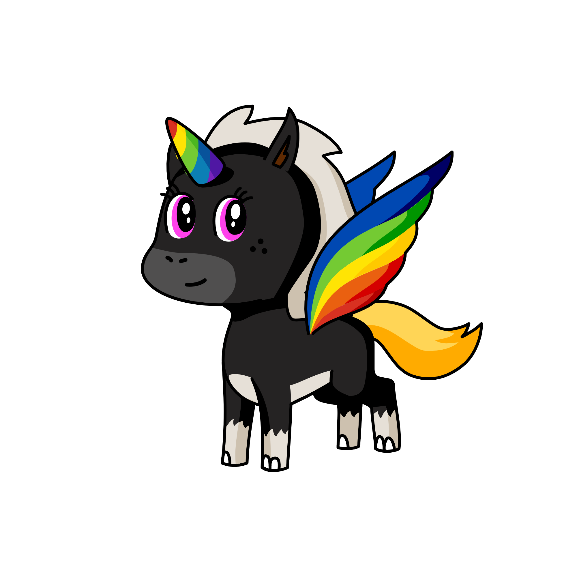 Butterfly, the unicorn