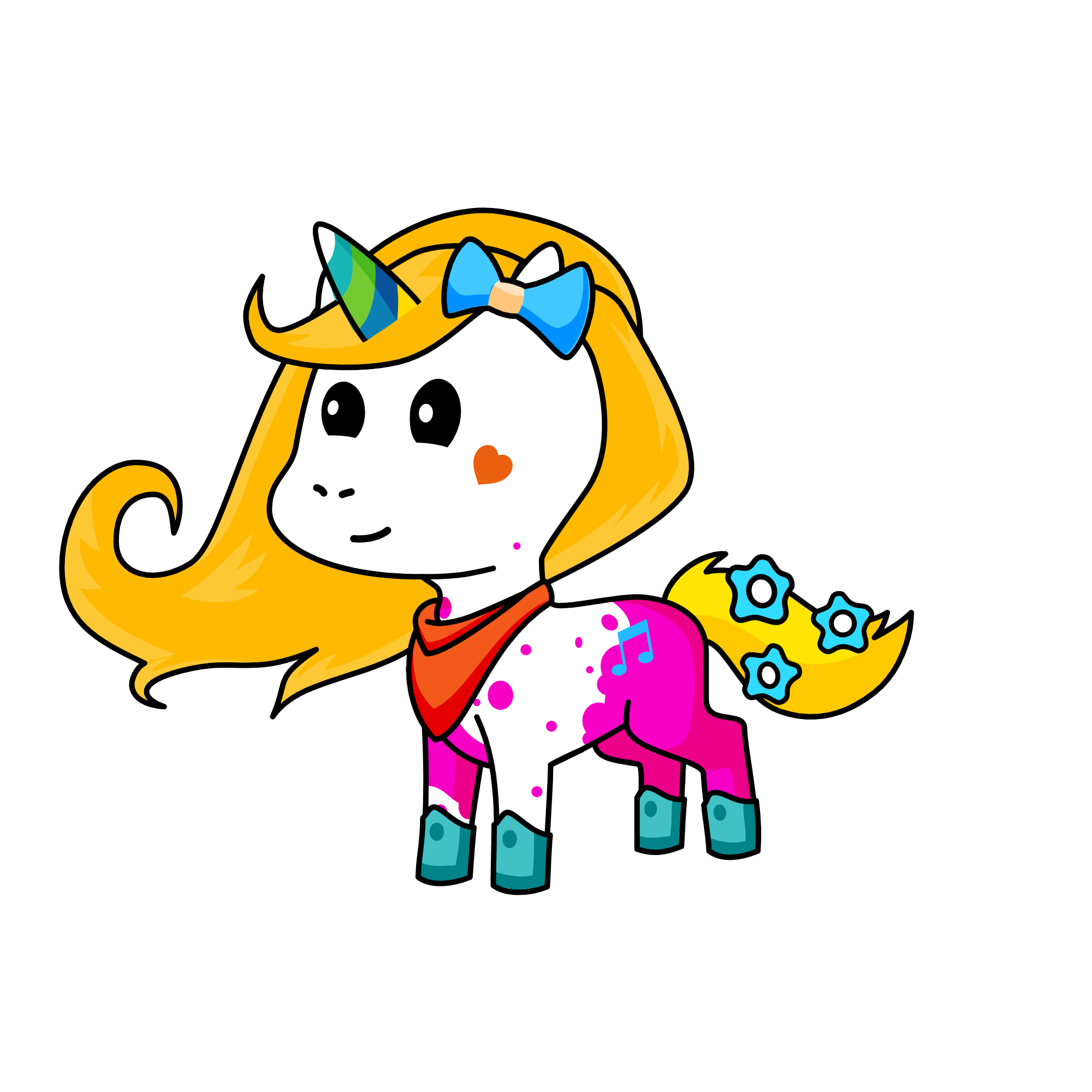 Coco, the unicorn