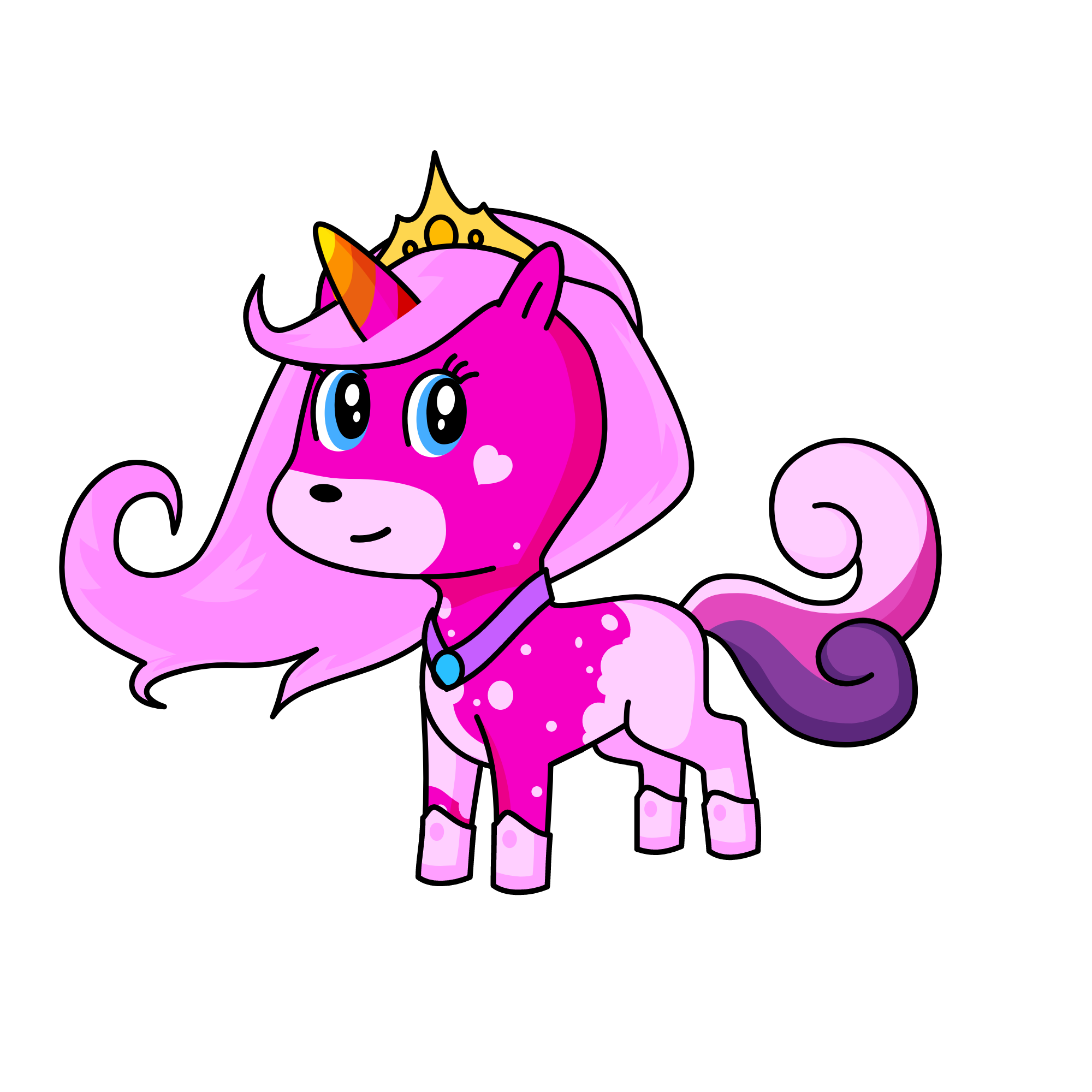 Princess Ida, the unicorn