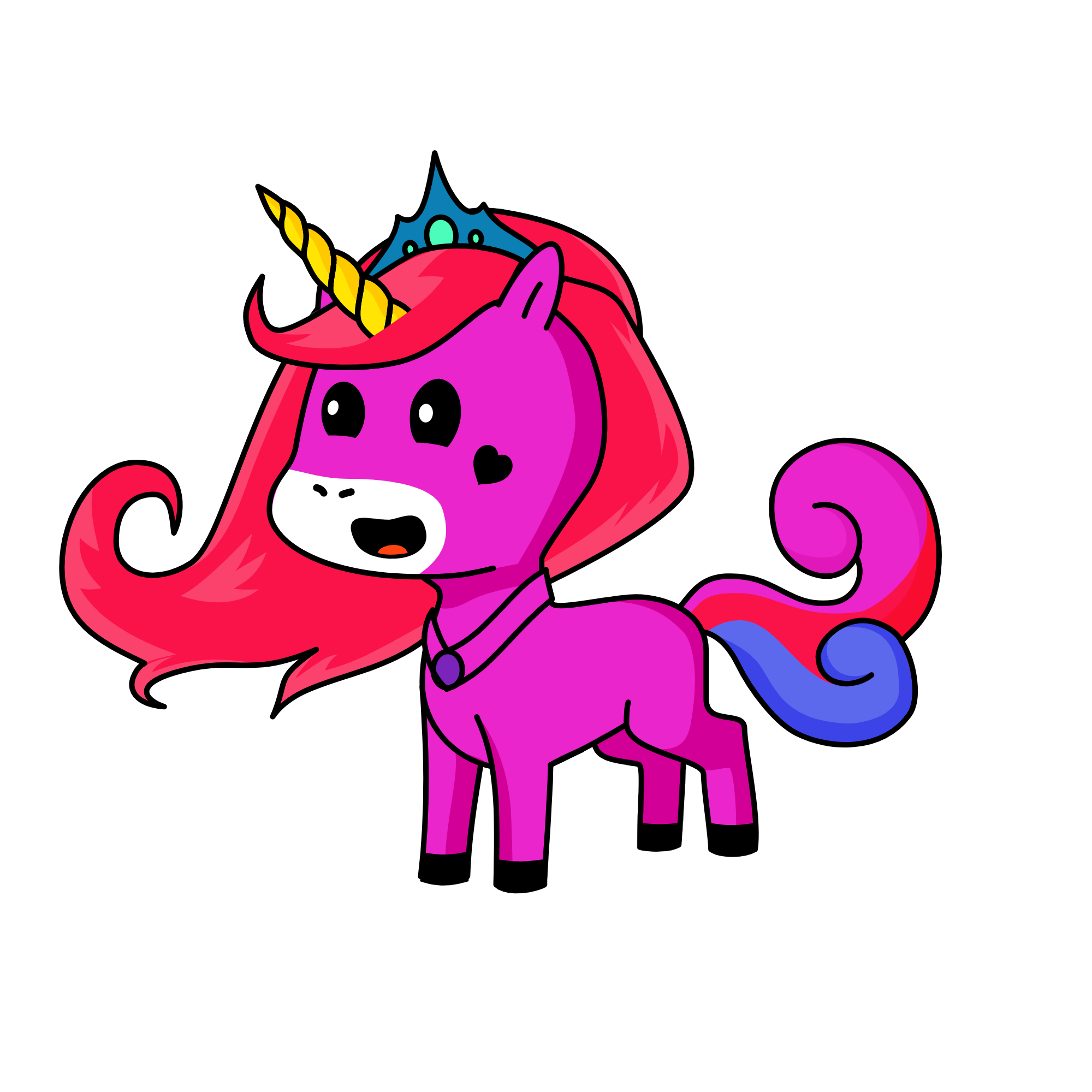 Fighty, the unicorn