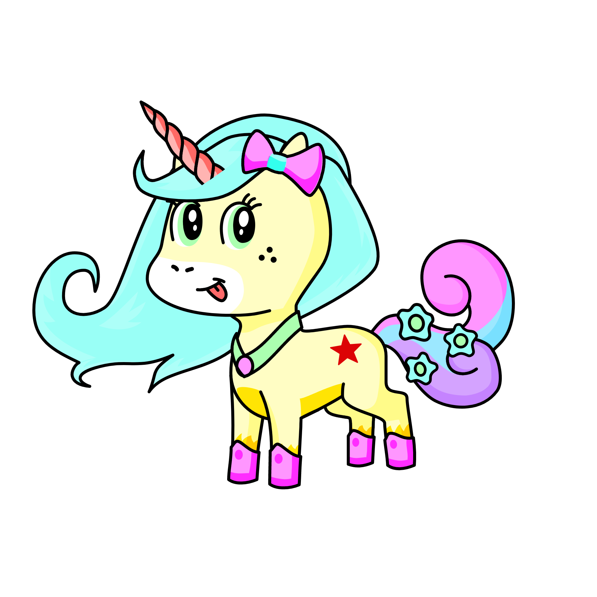 cottencorn, the unicorn