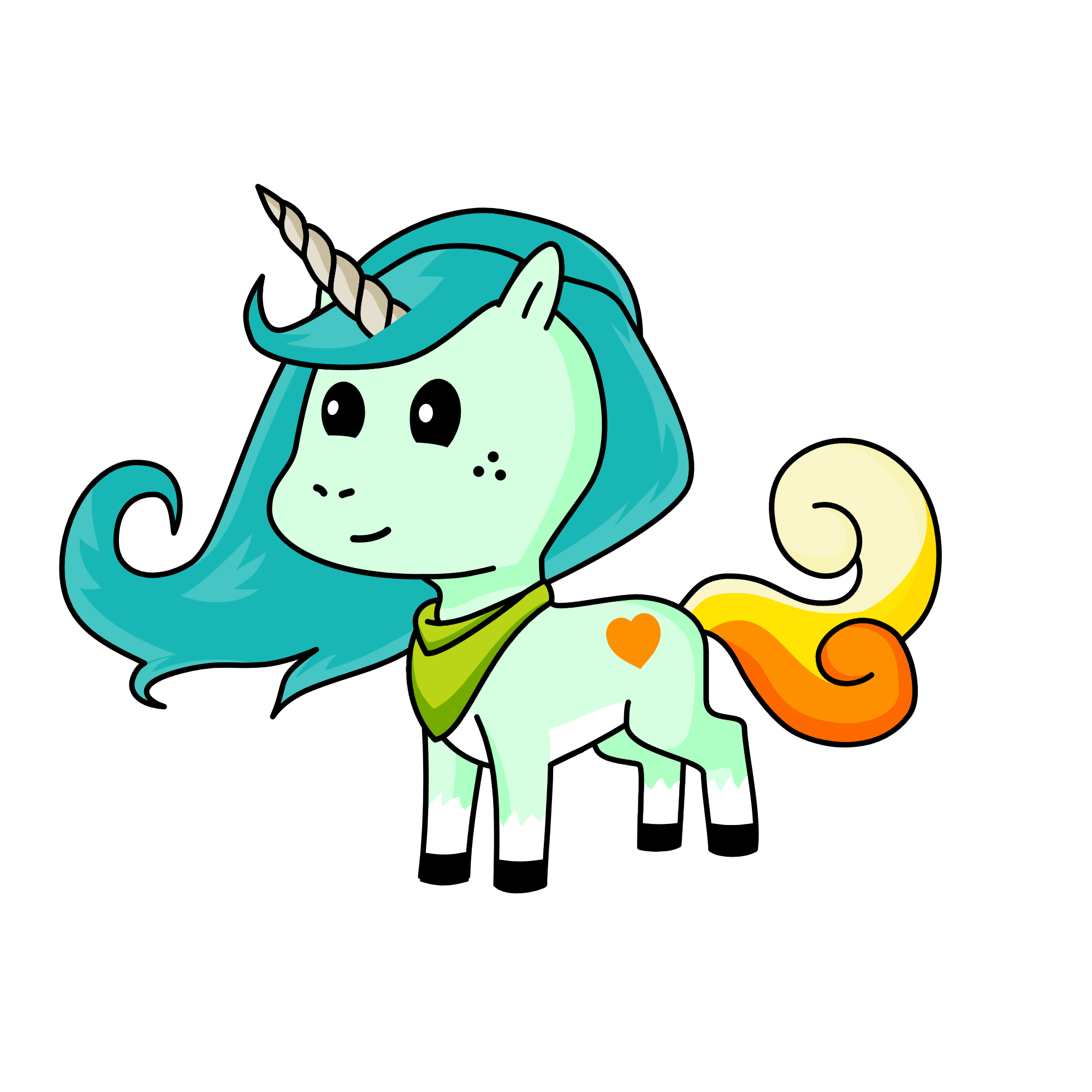 snow, the unicorn