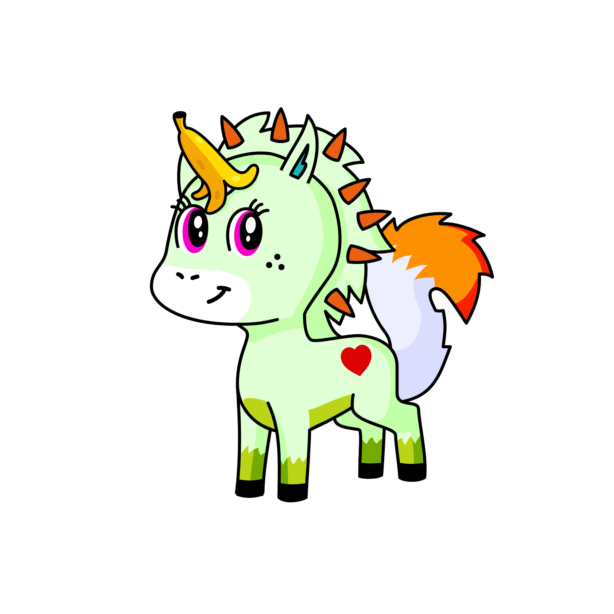 Beans, the unicorn