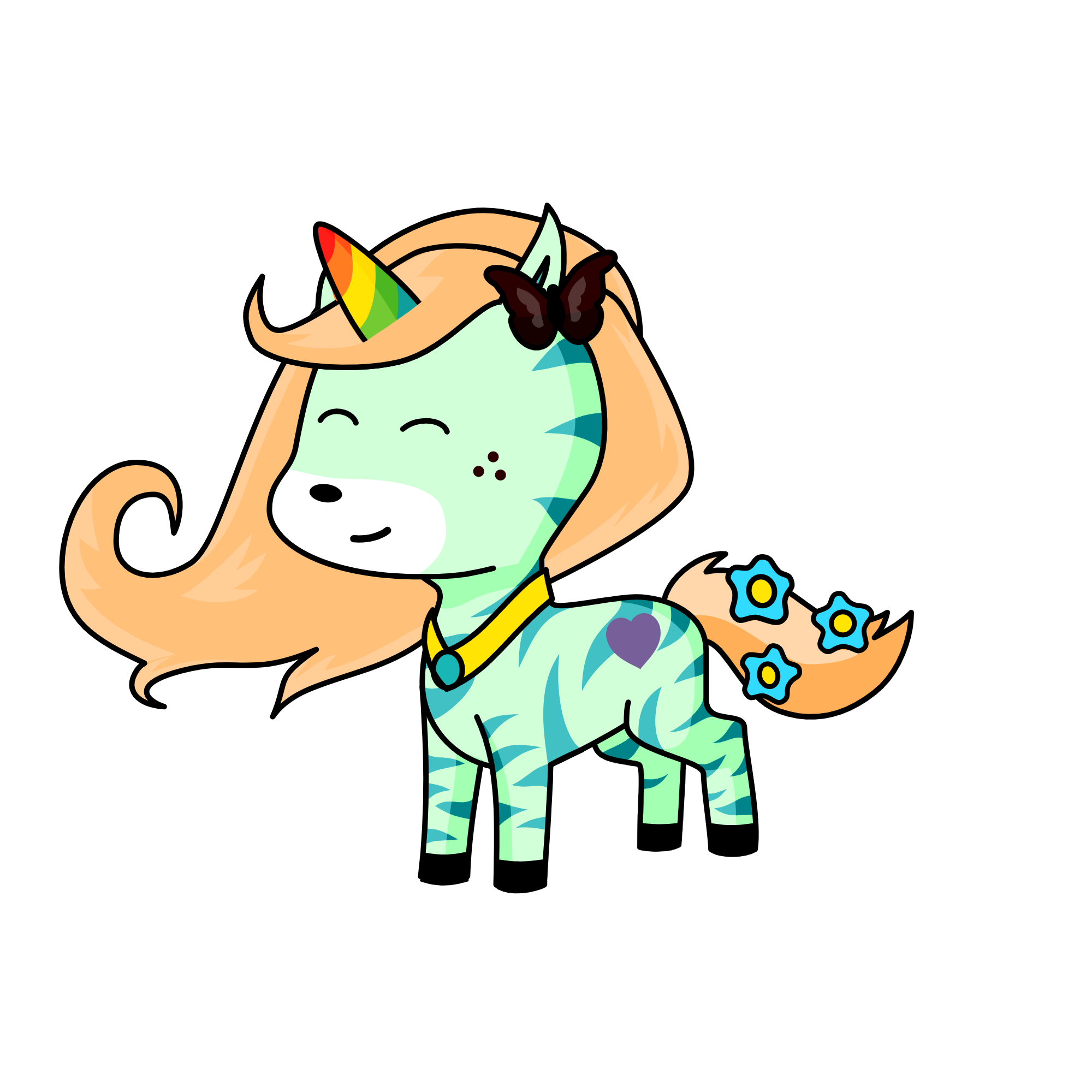 sunny, the unicorn