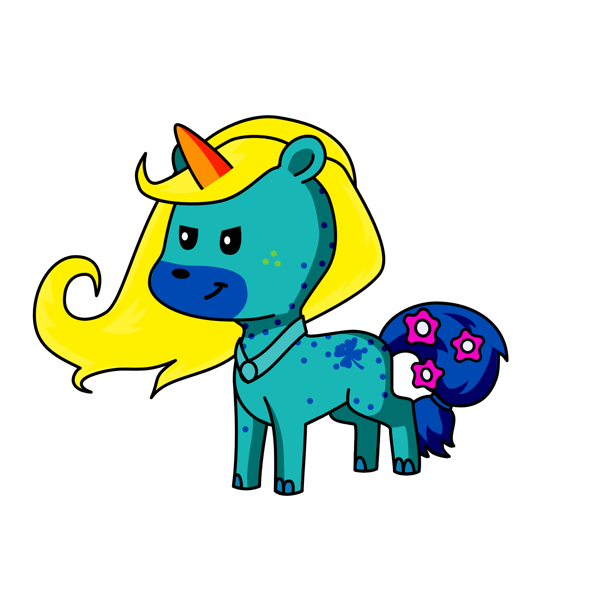 boy, the unicorn