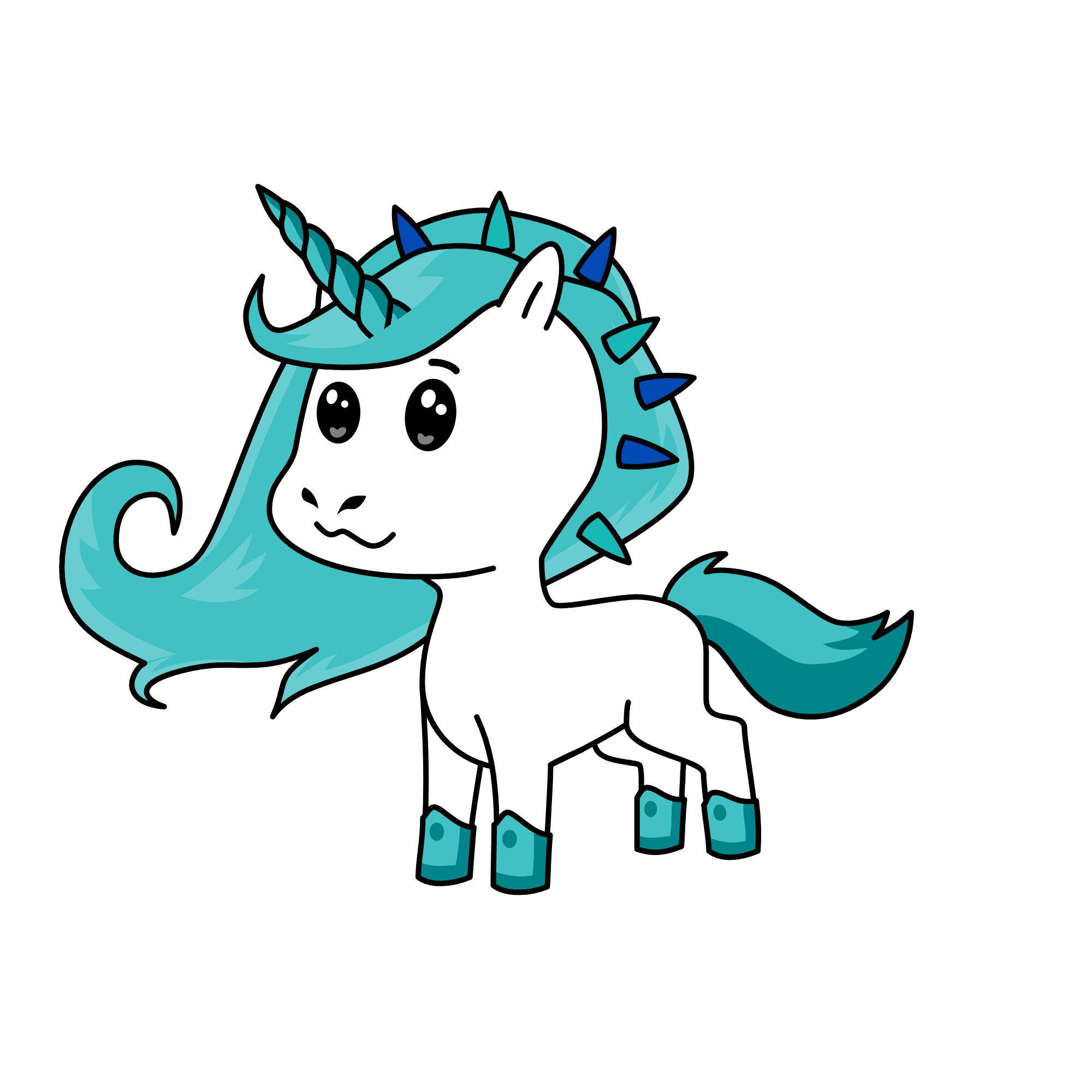 Stabby, the unicorn