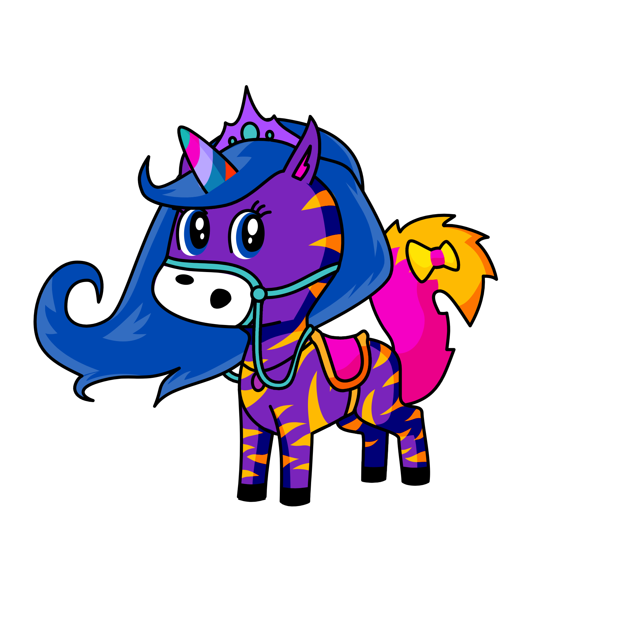 night princess, the unicorn