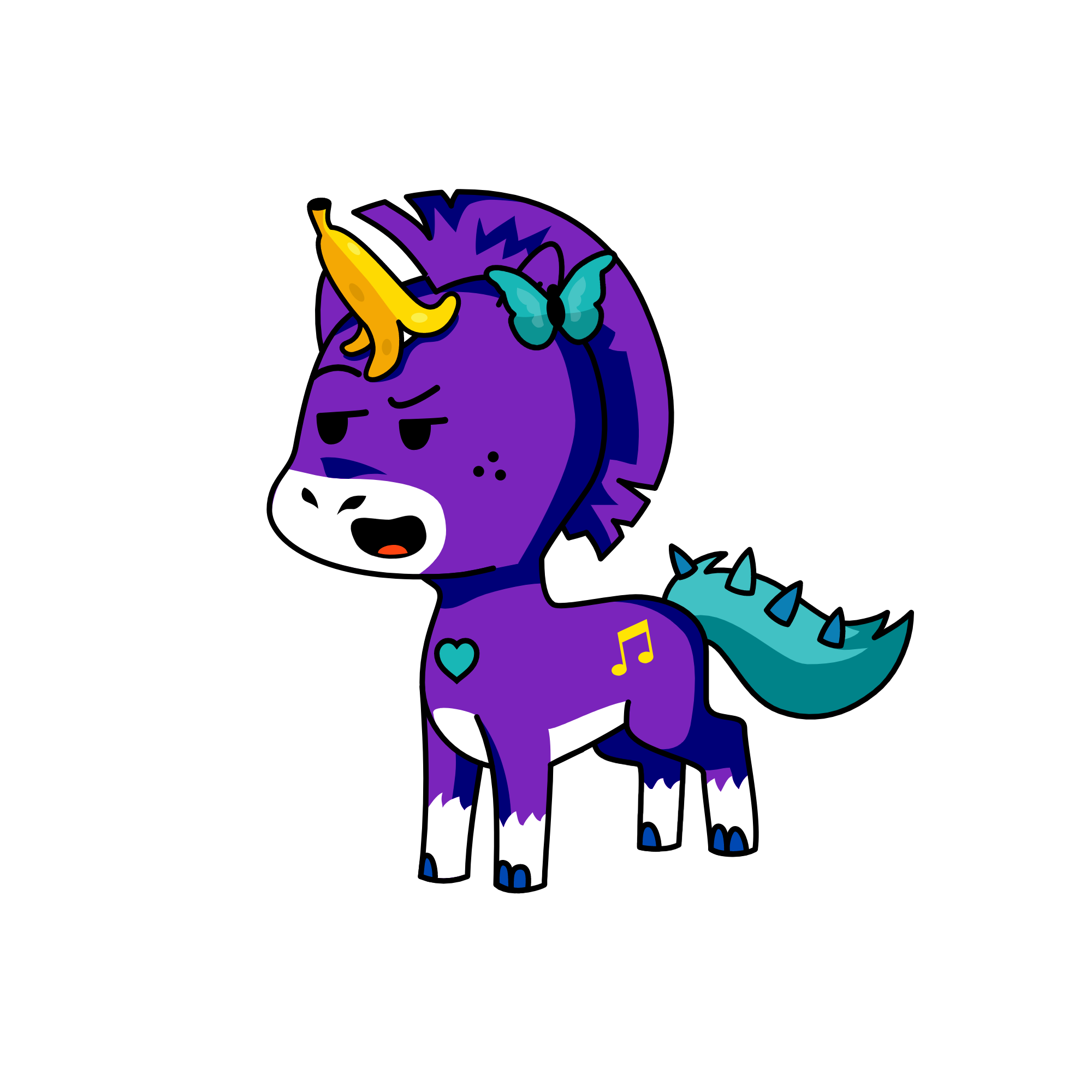 ice bana, the unicorn