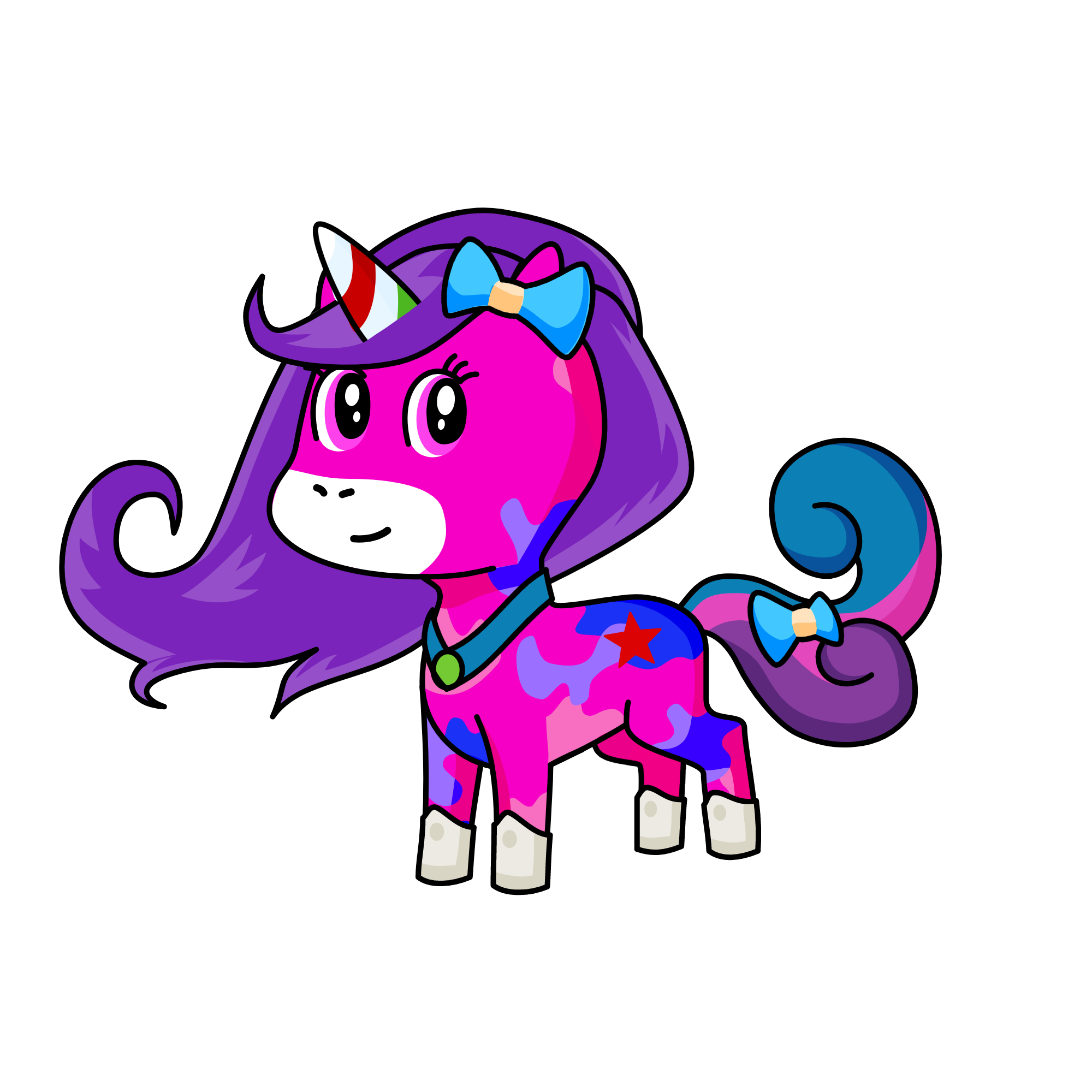 bella, the unicorn