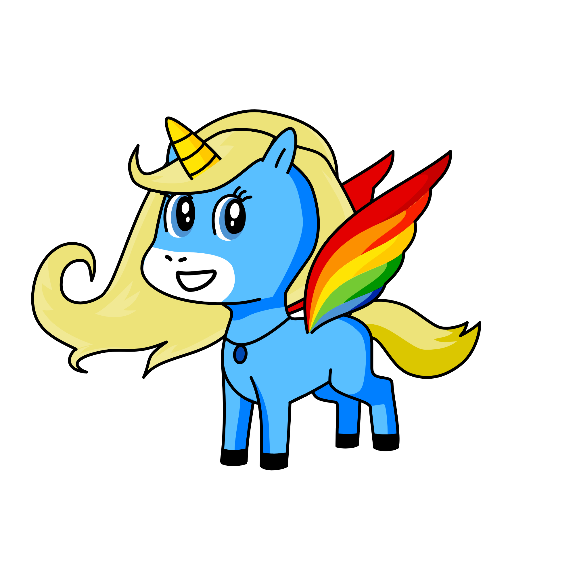 Hailey, the unicorn