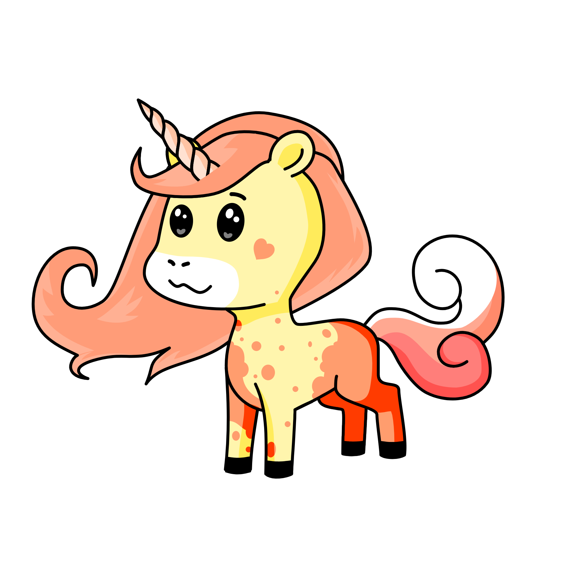Yunny, the unicorn