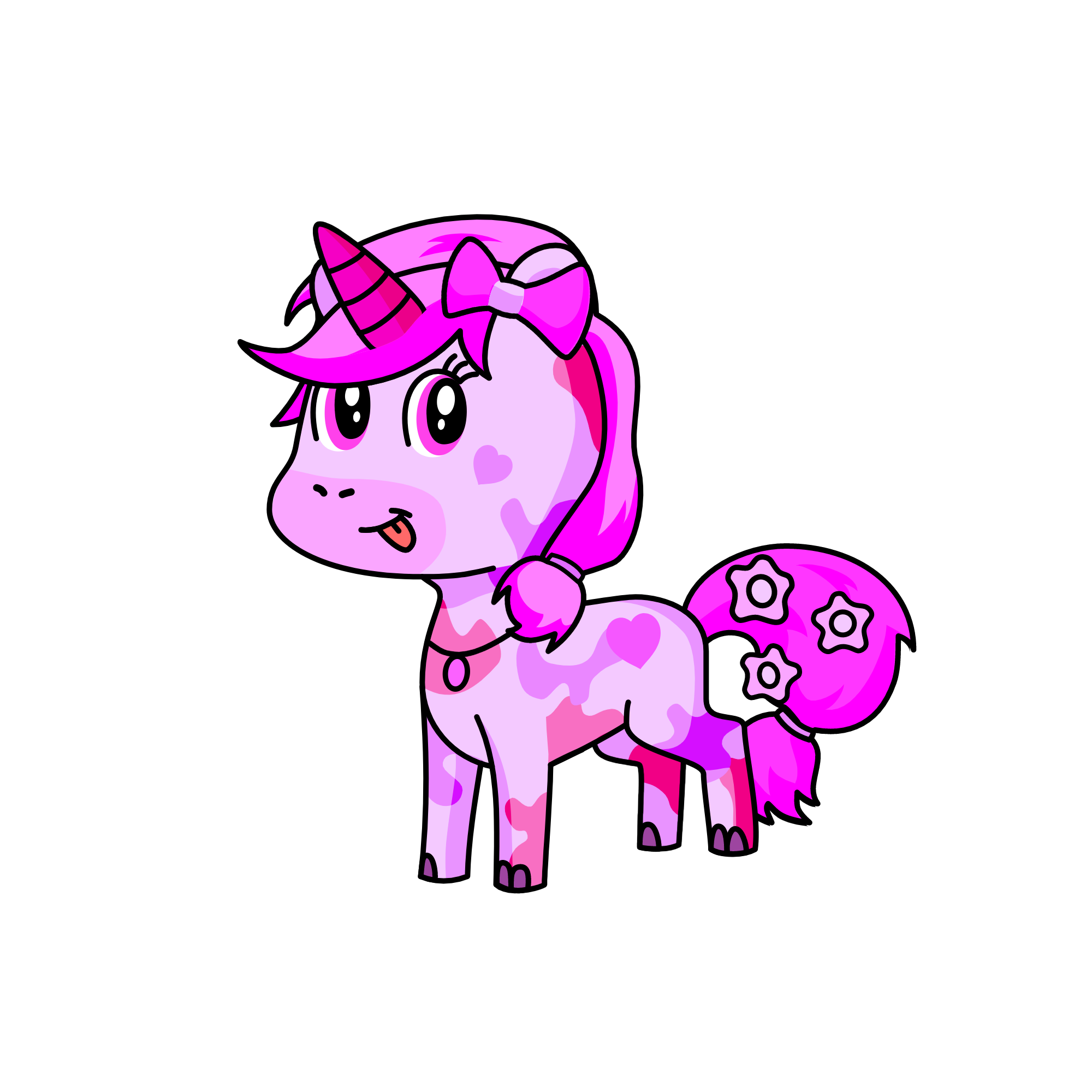 pinkie pie, the unicorn