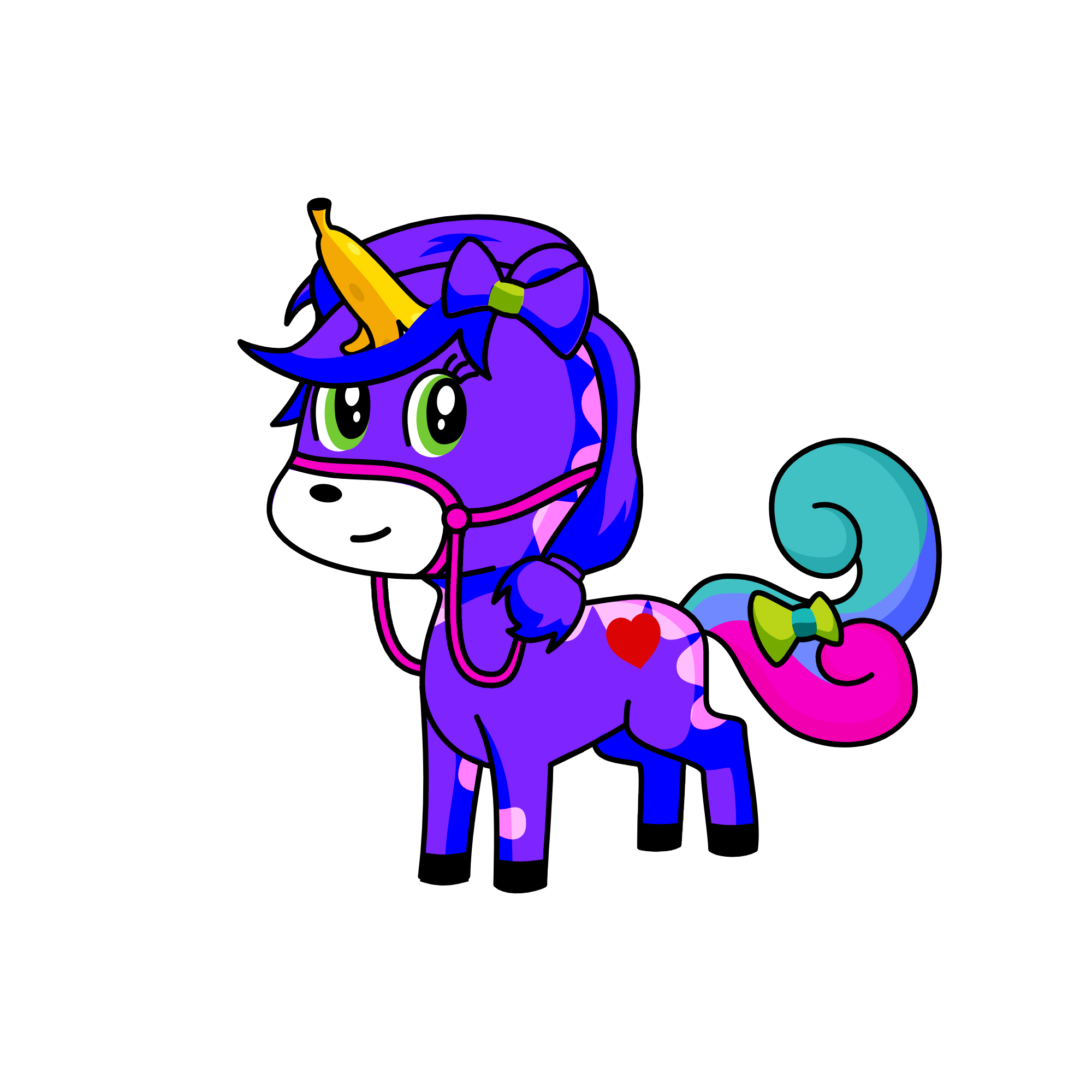 cuerno de platano, the unicorn
