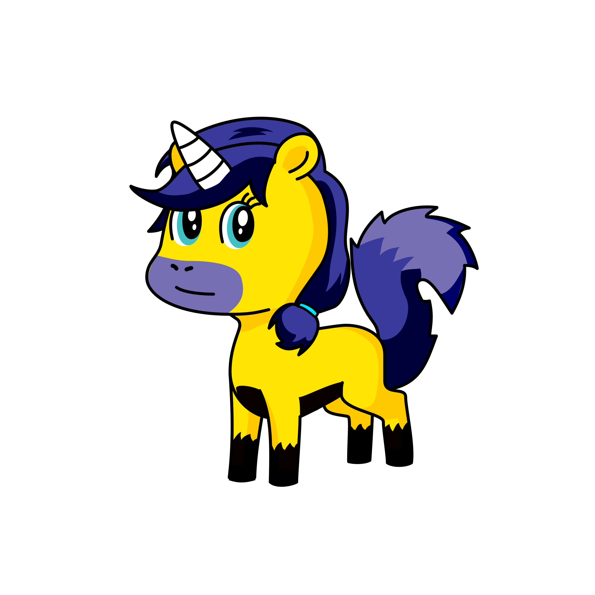 Kittycrackers 123, the unicorn