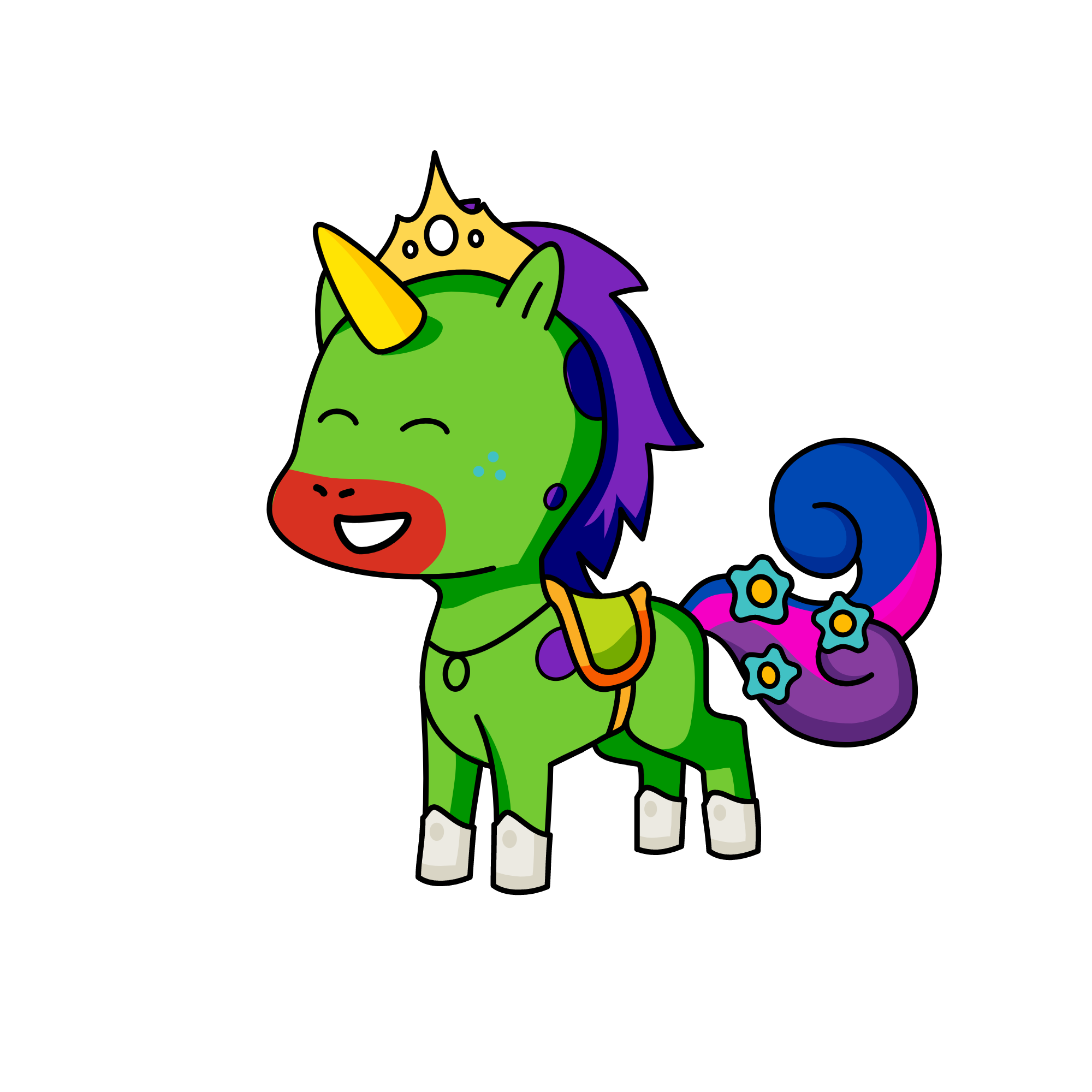 shine, the unicorn