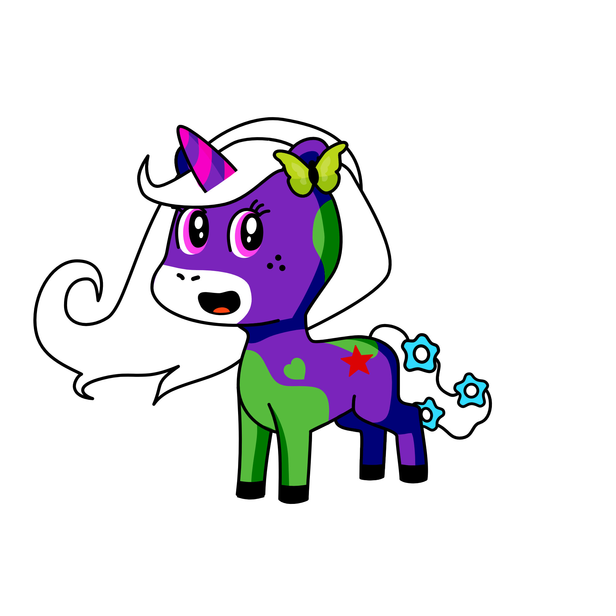 dash, the unicorn