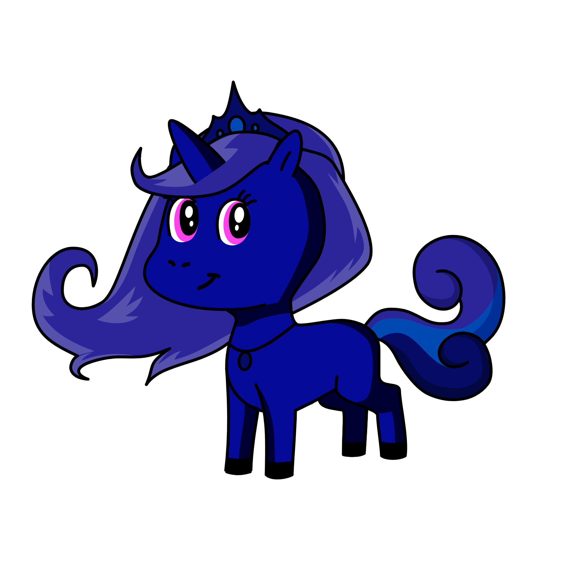luna, the unicorn