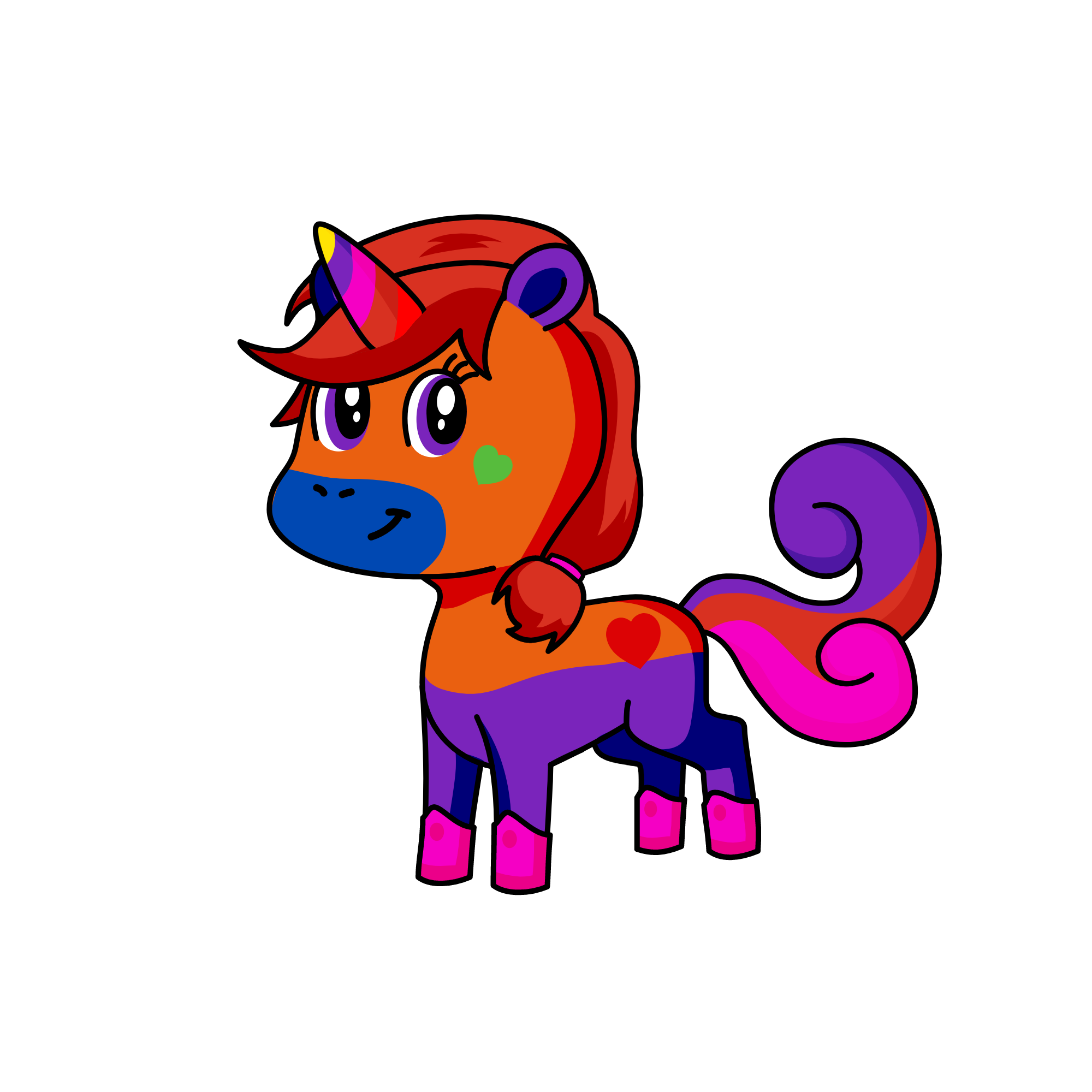 tyhgklsacb my tlove , the unicorn