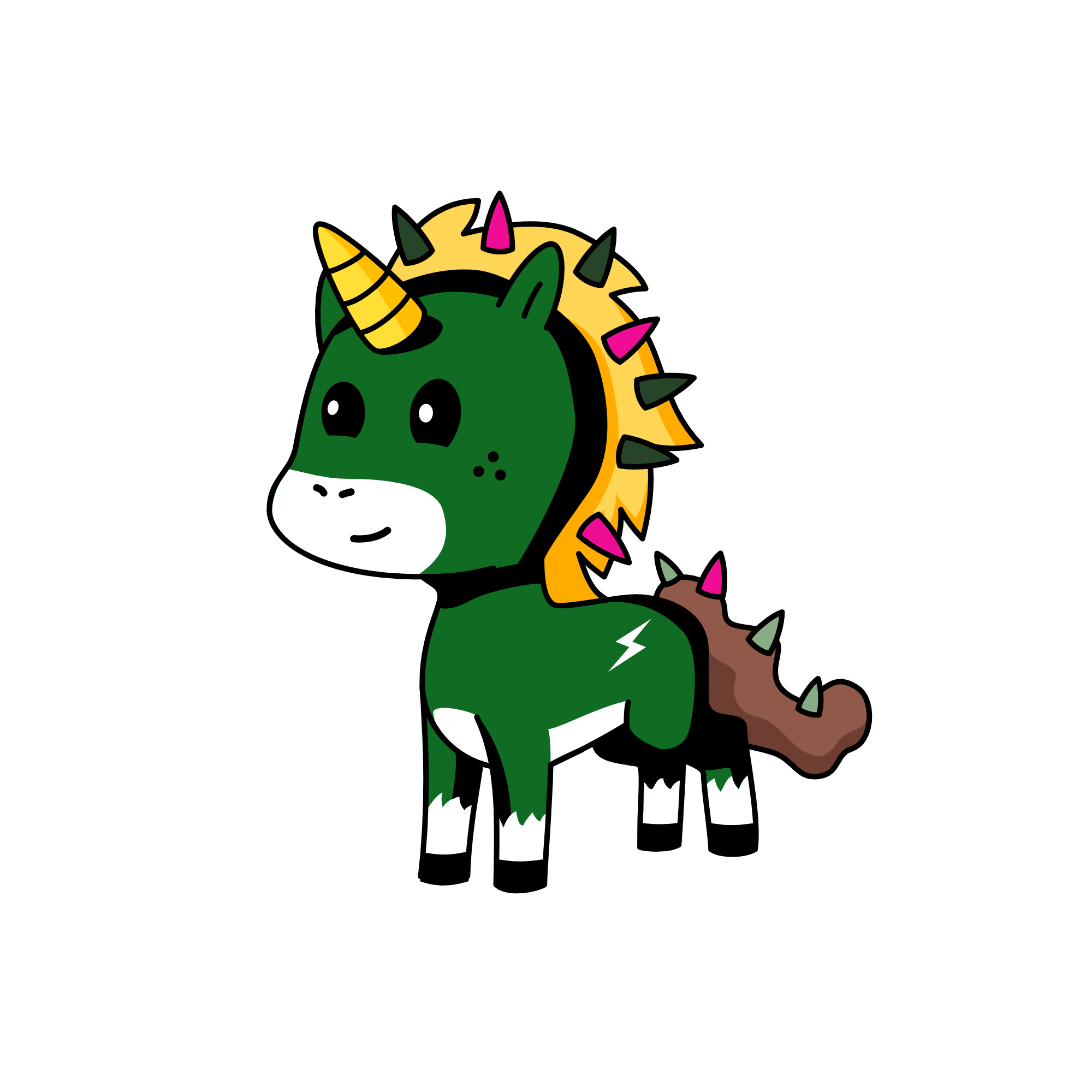 spike, the unicorn