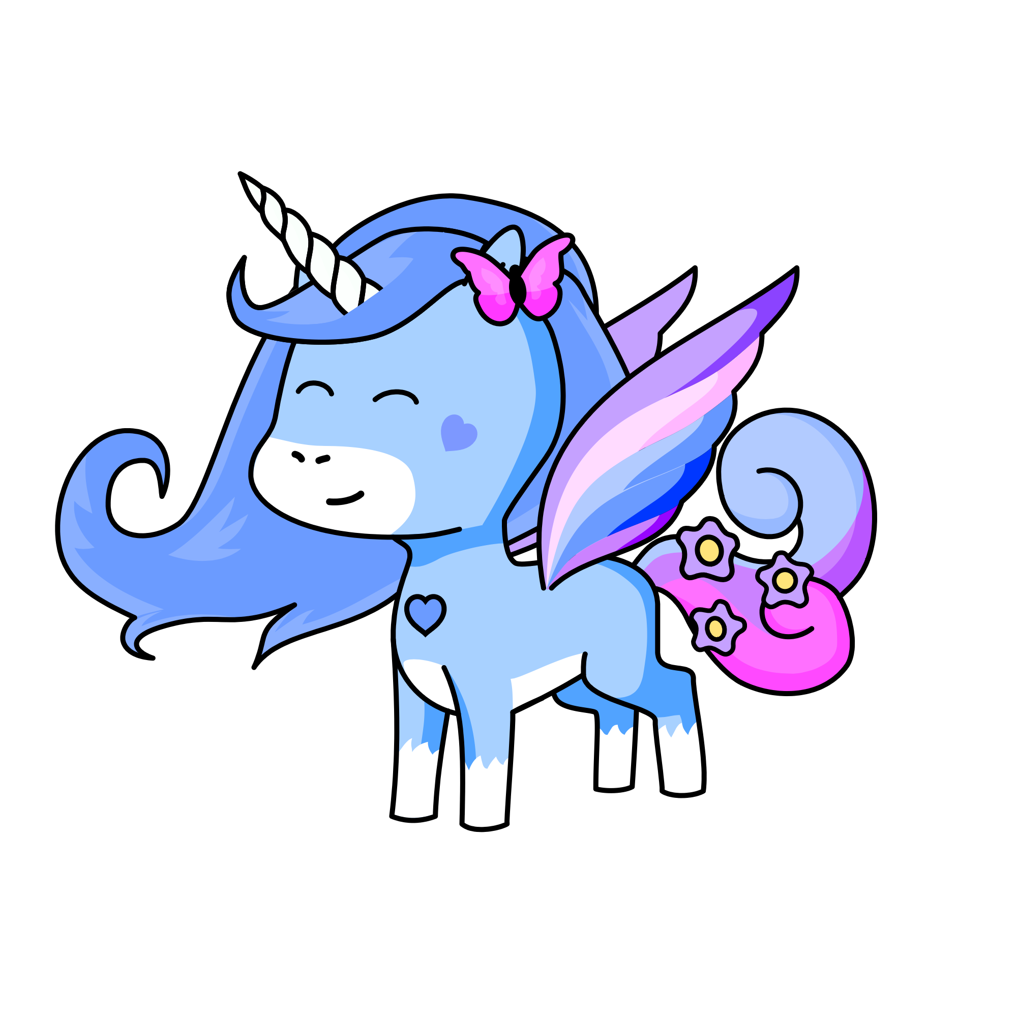 Luna, the unicorn