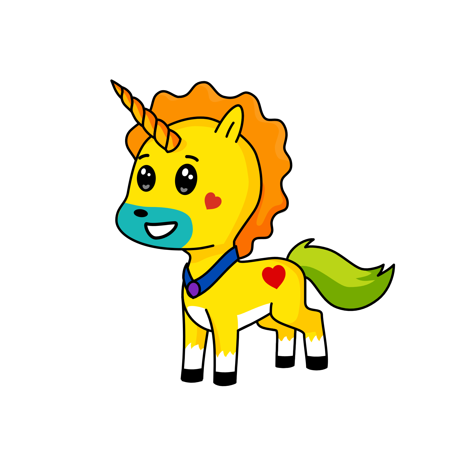 FGFGHG, the unicorn