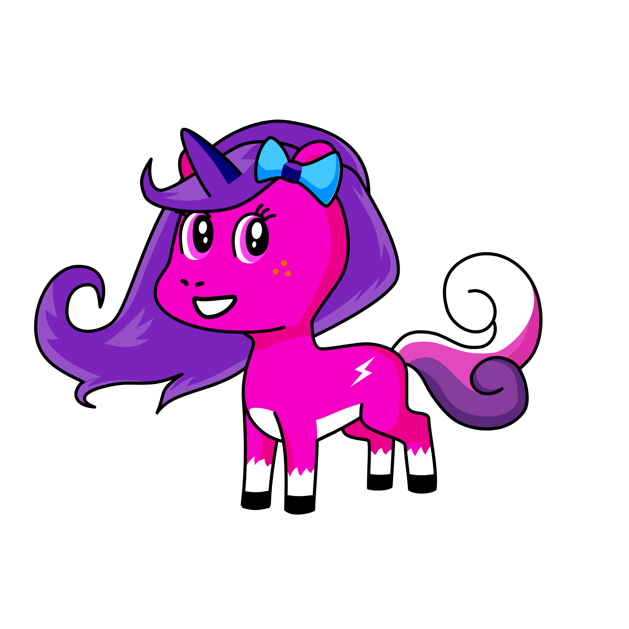 Cute Unicorn, the unicorn