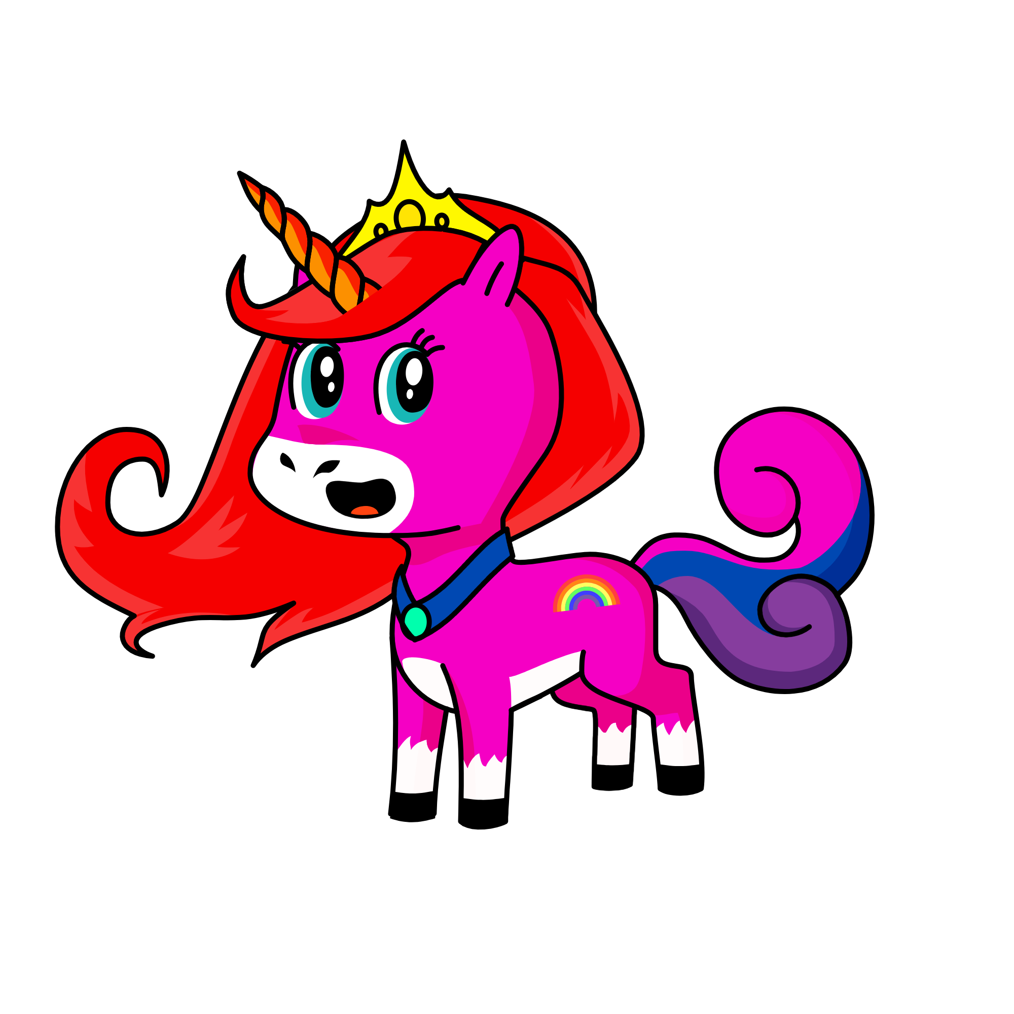 unifurdystar, the unicorn