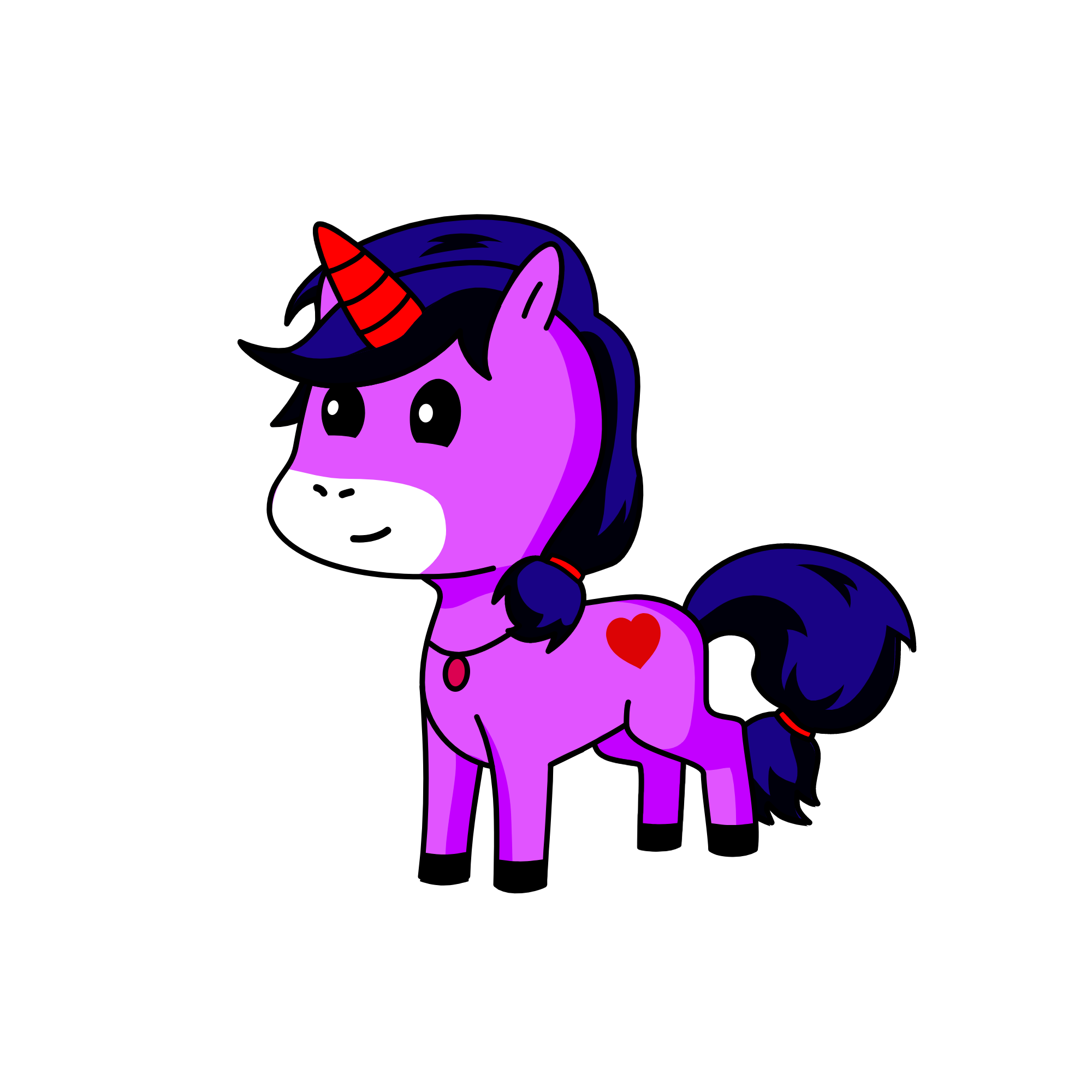 Marinette, the unicorn