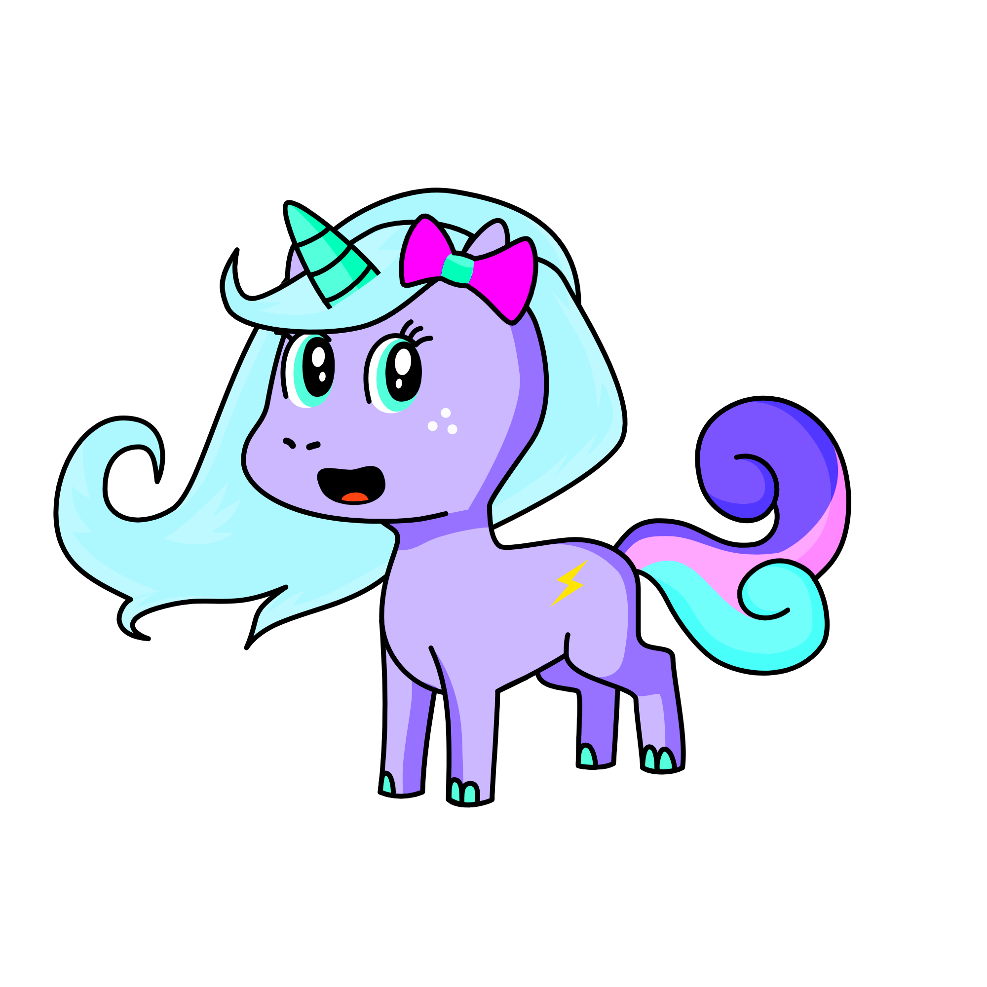 Uni Flash, the unicorn