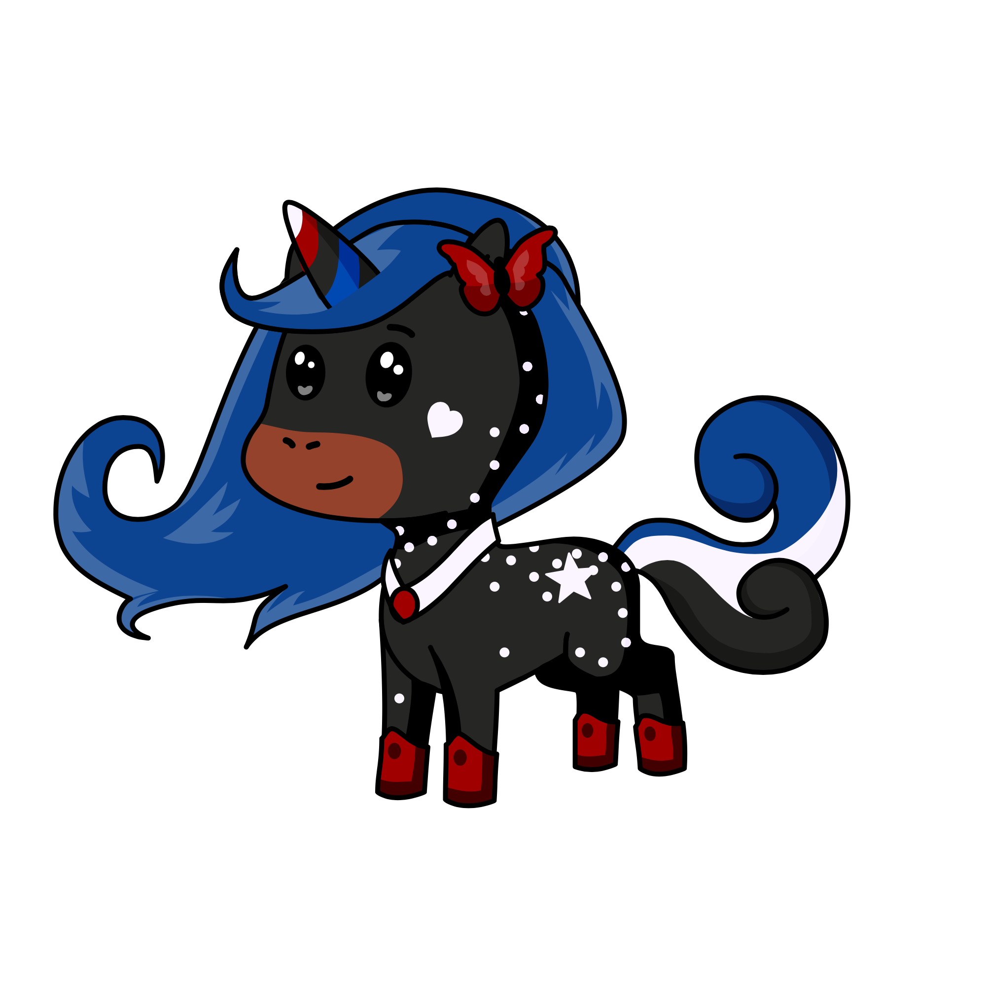 Midnight Star, the unicorn