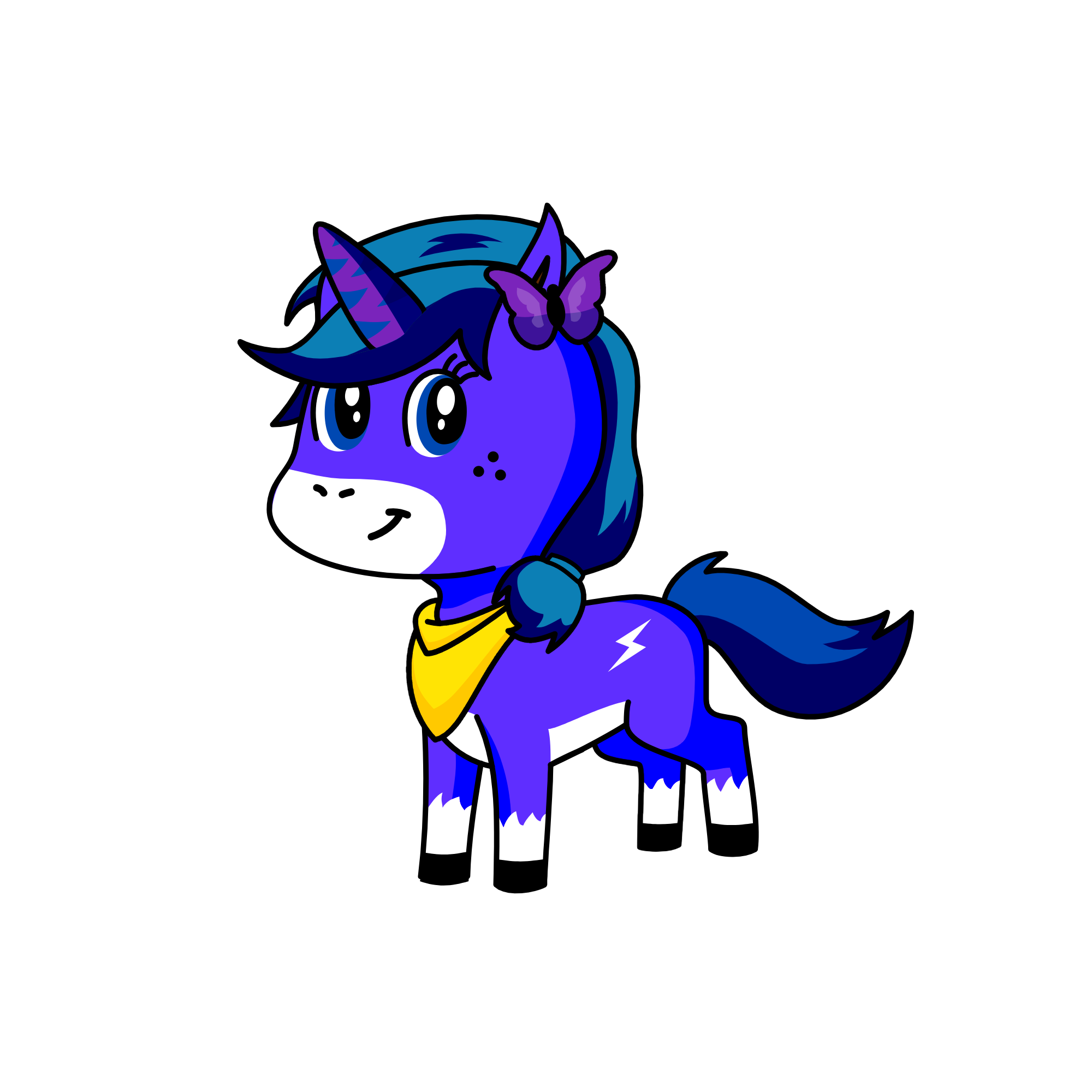 Raya, the unicorn